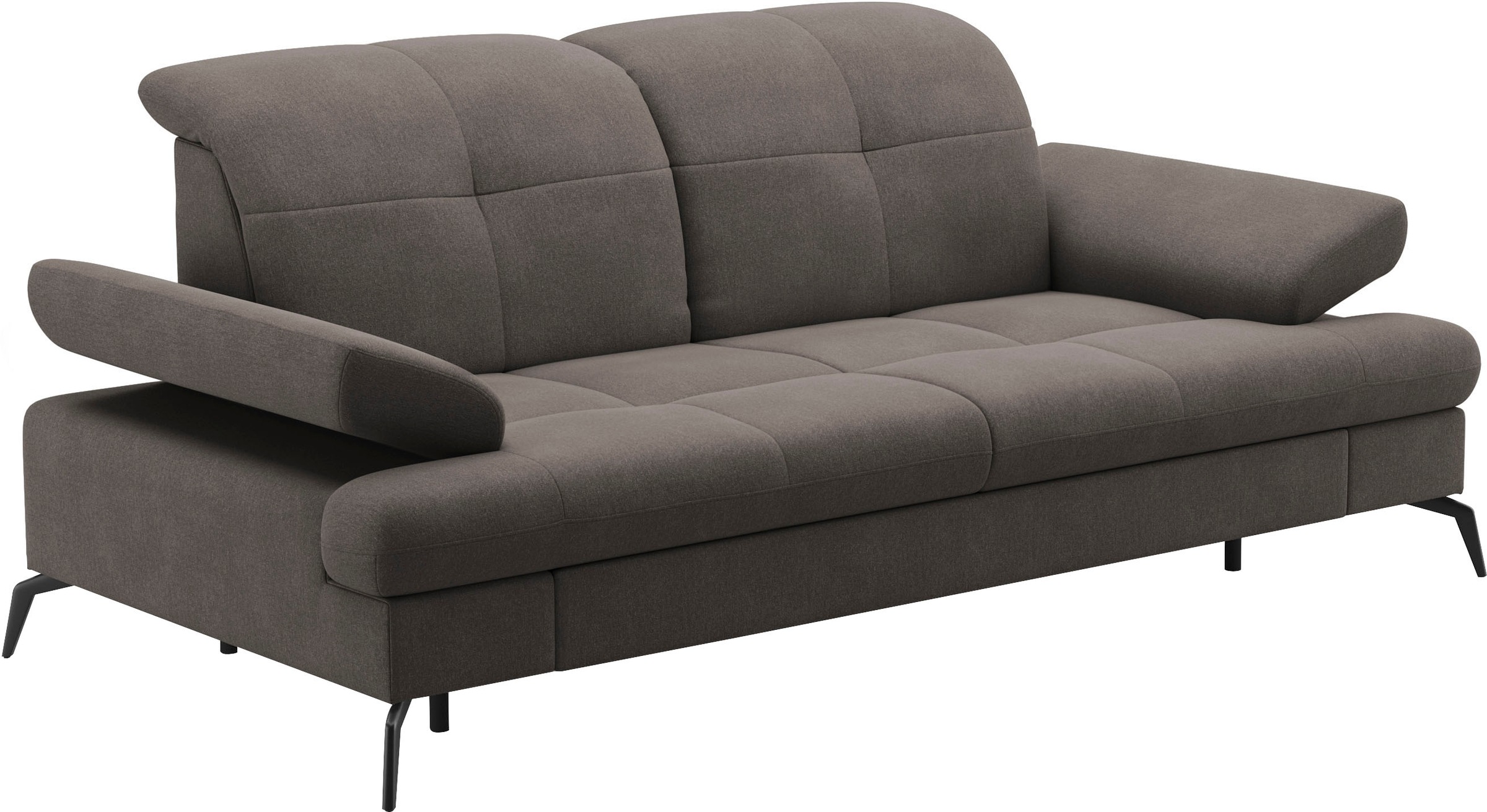 sit&more 2,5-Sitzer »Amica, inkl. Sitztiefenverstellung und Armteilverstellung«, wahlweise mit Kopfteilverstellung und Bettfunktion