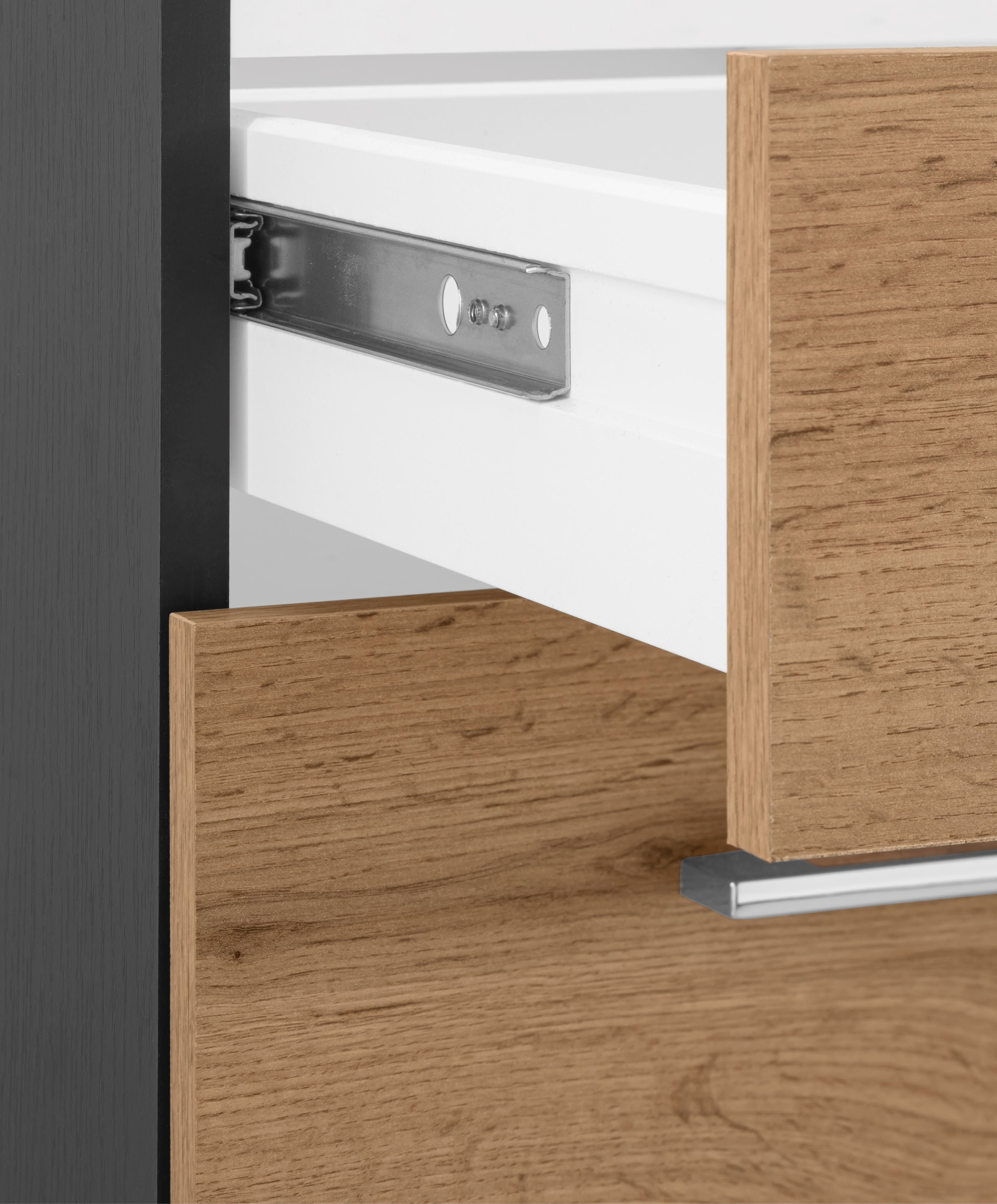 KOCHSTATION Winkelküche »KS-Colmar« ohne E-Geräte, Stellbreite 210/360 cm