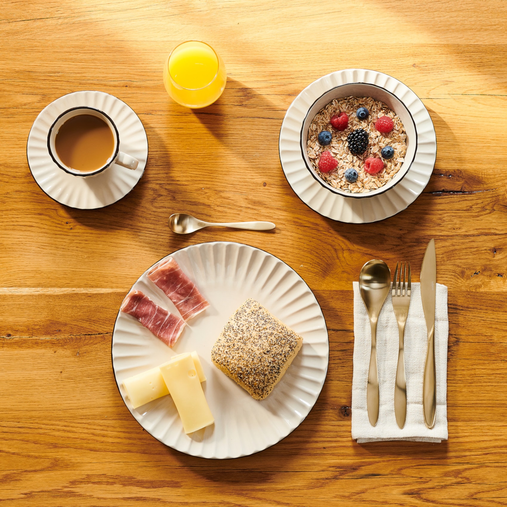 MÄSER Suppenteller »OSITA, Suppenteller-Set, Steinzeug«