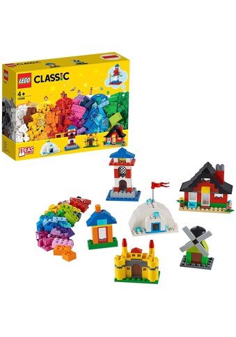 LEGO® Konstruktionsspielsteine »LEGO® Bausteine - bunte Häuser (11008), LEGO®... kaufen