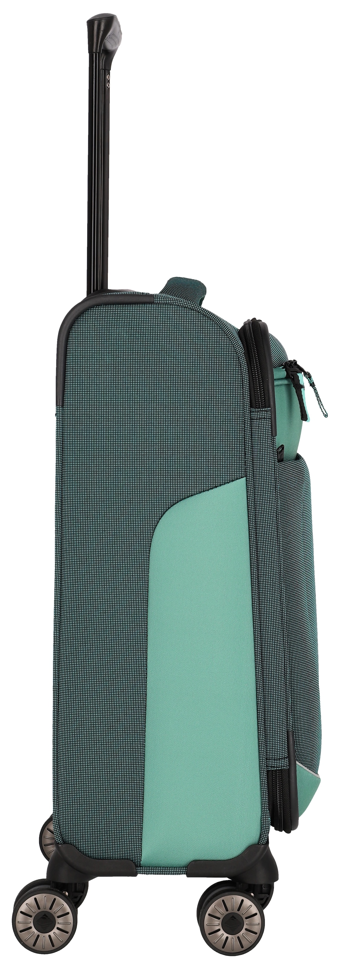 travelite Weichgepäck-Trolley »VIIA, verschiedene Größen und Farben«, 4 Rollen, Reisegepäck Trolley Koffer Weichgepäck TSA Schloss