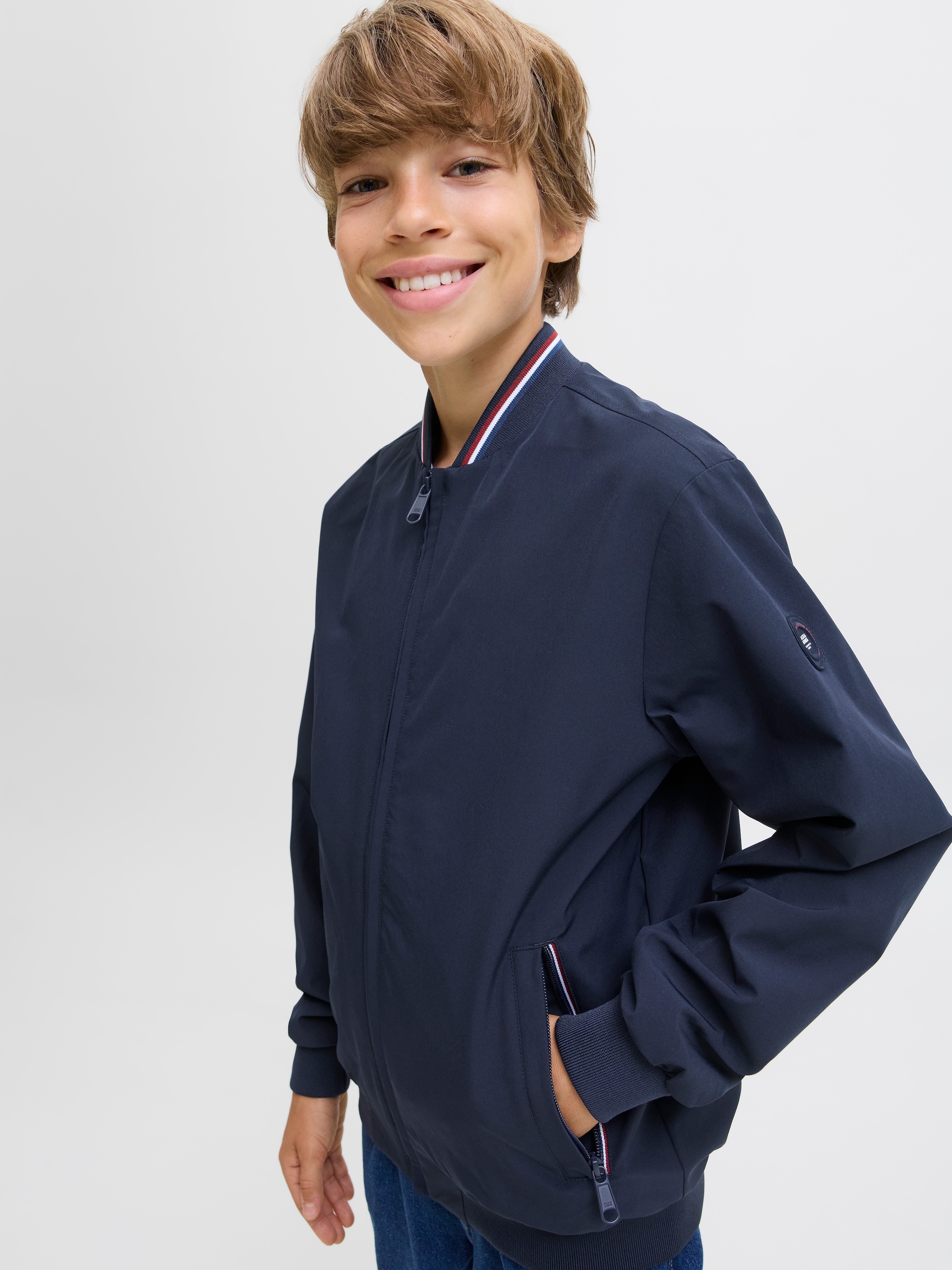 Jack & Jones Junior Bomberjacke »JJBROOK BOMBER JNR«, ohne Kapuze