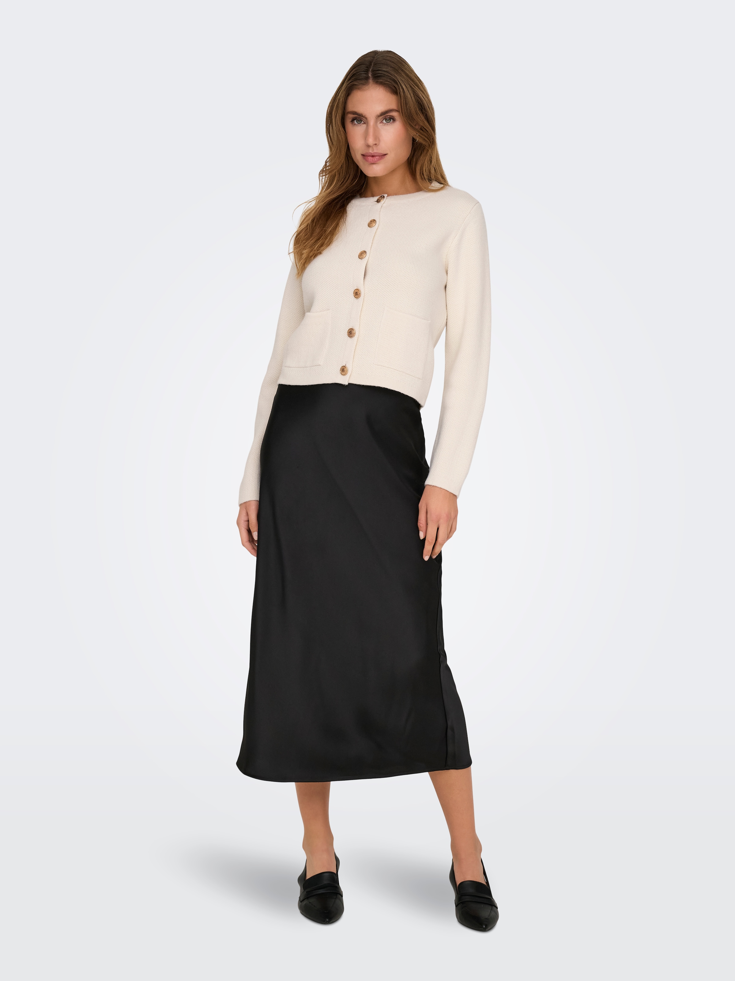 JDY Strickjacke »JDYKIM L/S ON BUTTON CARDIGAN KNT NOOS«