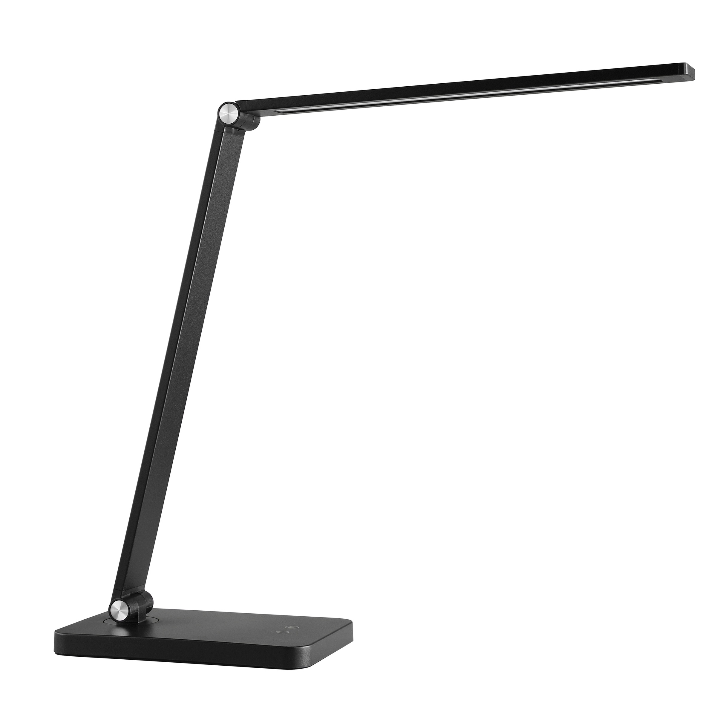 Brilliant LED Tischleuchte »Lomina« LED-Modul 1 Stk. warmweiß - kaltweiß 550 Lumen, 3000-6500K, dimmbar, USB, 38x11 cm