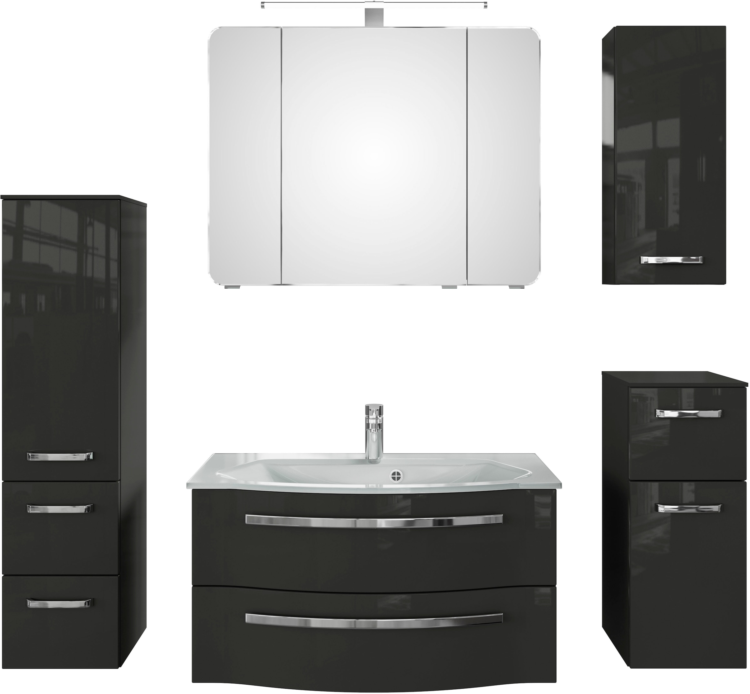 Saphir Badmöbel-Set »Serie 4005«, (Set, 6 St.) günstig online kaufen