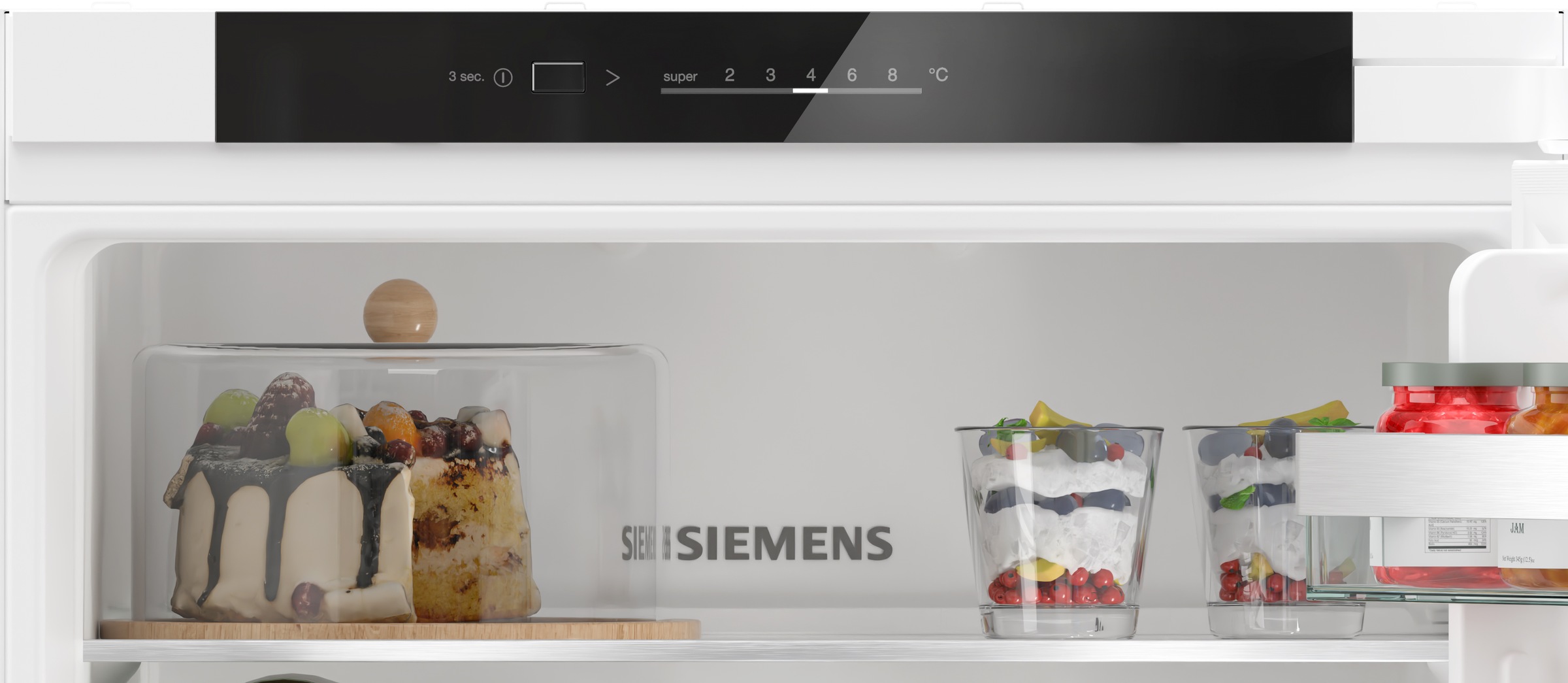 SIEMENS Einbaukühlgefrierkombination iQ300 »KI87VVSE0« günstig online kaufen