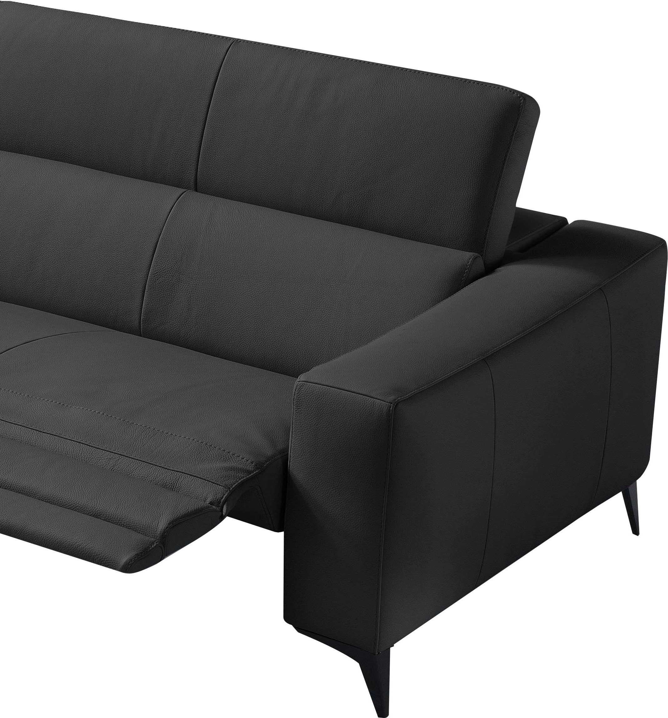 Egoitaliano Ecksofa »Edith, Designsofa mit hohem Sitzkomfort, L-Form«, inkl günstig online kaufen