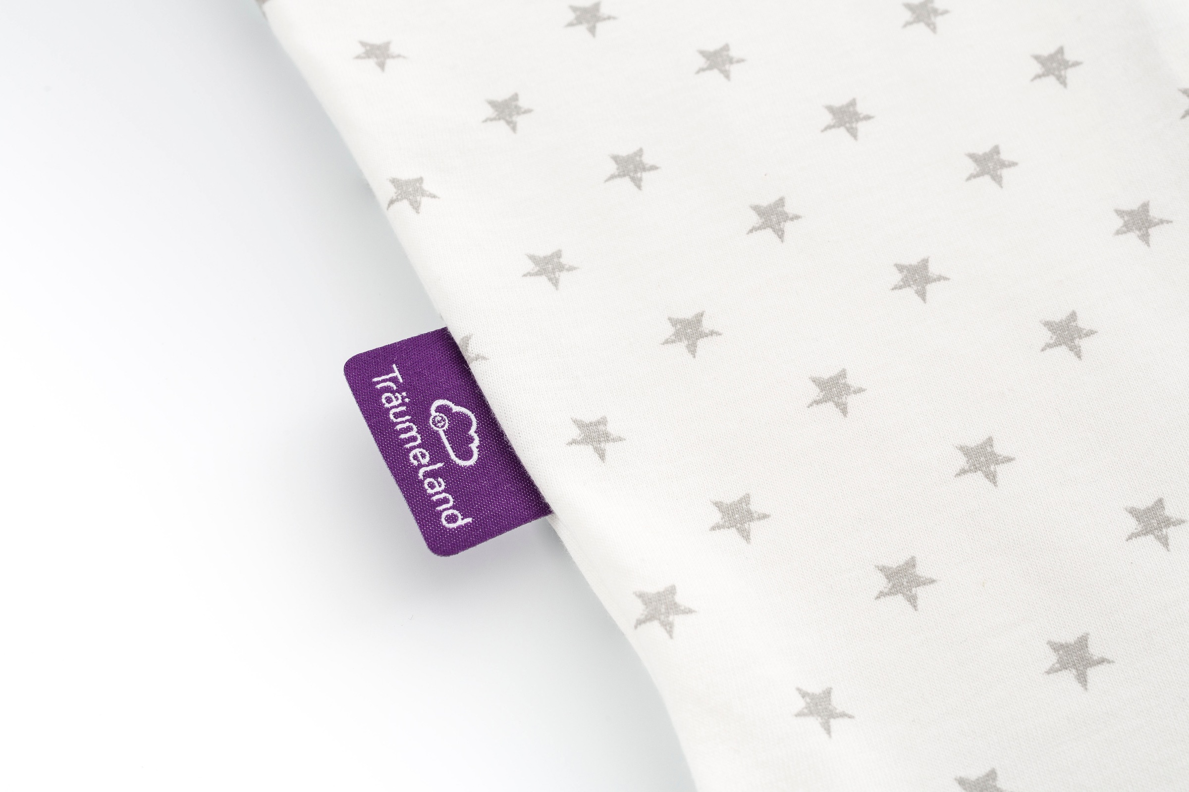Träumeland Babyschlafsack »Sommerschlafsack LIEBMICH Baumwolle, Design Sternchen grau«, (1 tlg.)