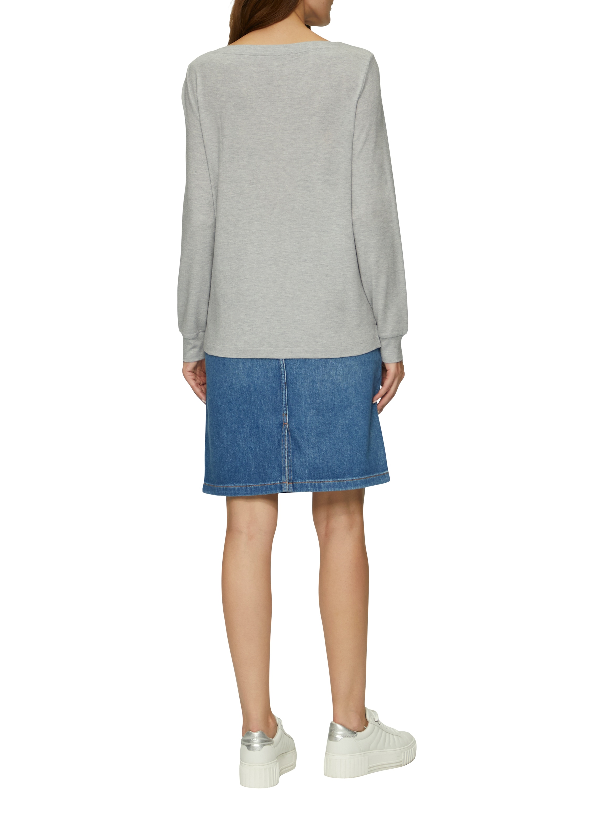 s.Oliver Longsleeve, in Melange Optik