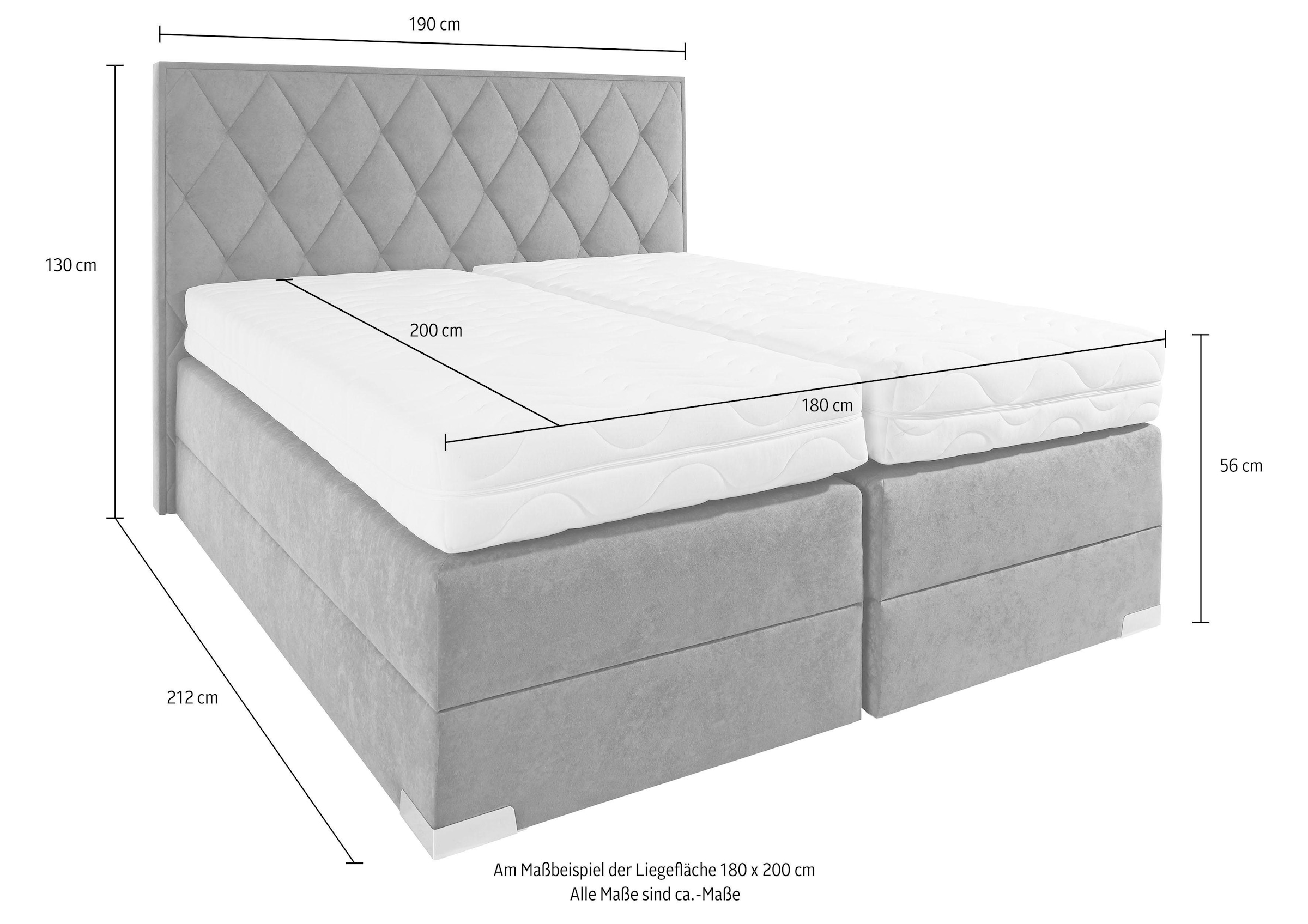 Westfalia Schlafkomfort Boxspringbett