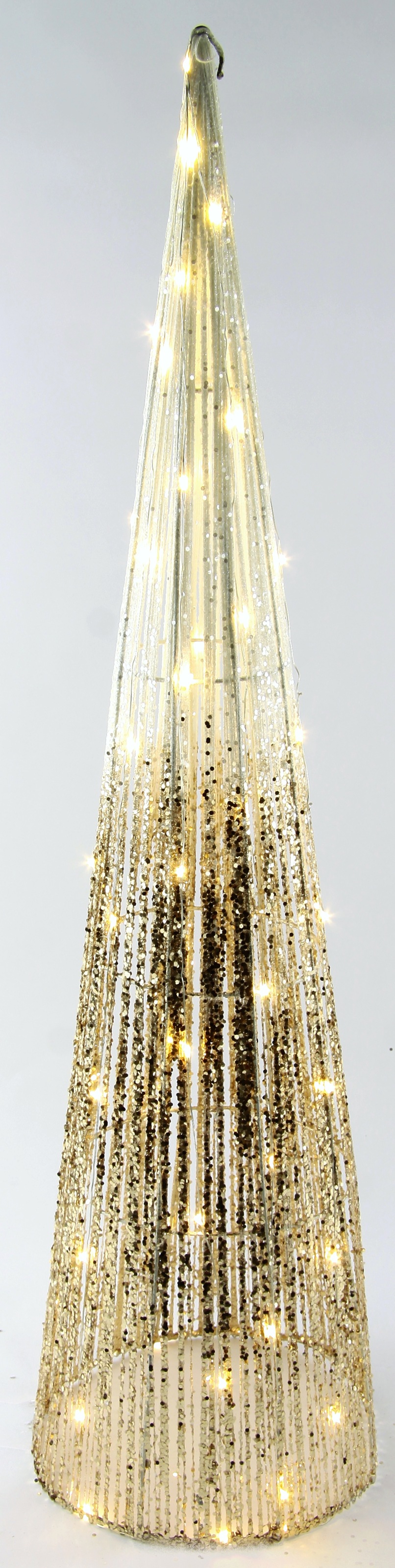 I.GE.A. LED-Dekofigur »LED-Weihnachtspyramide« mit Timer Leuchtpyramide Wei günstig online kaufen