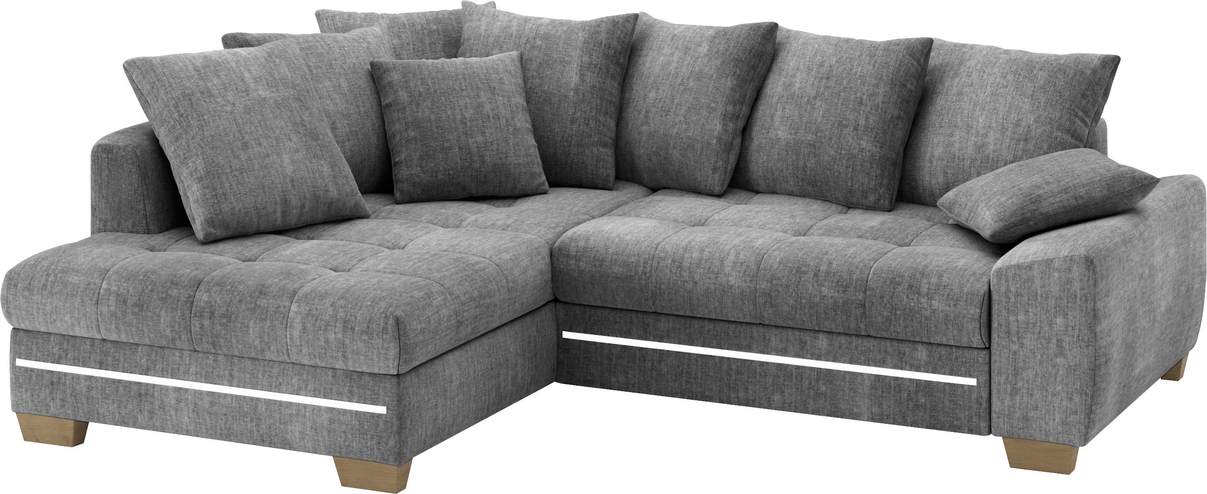 Mr. Couch Ecksofa »Nikita II, L-Form« mit RGB-LED Beleuchtung, wahlweise mi günstig online kaufen