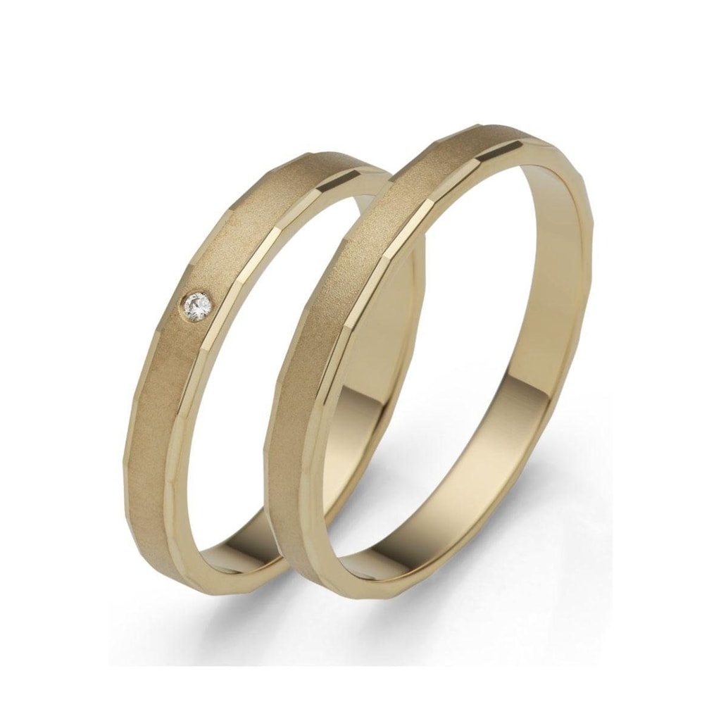 Firetti Trauring »Schmuck Geschenk Gold 375 Hochzeit Ehering "LIEBE"«