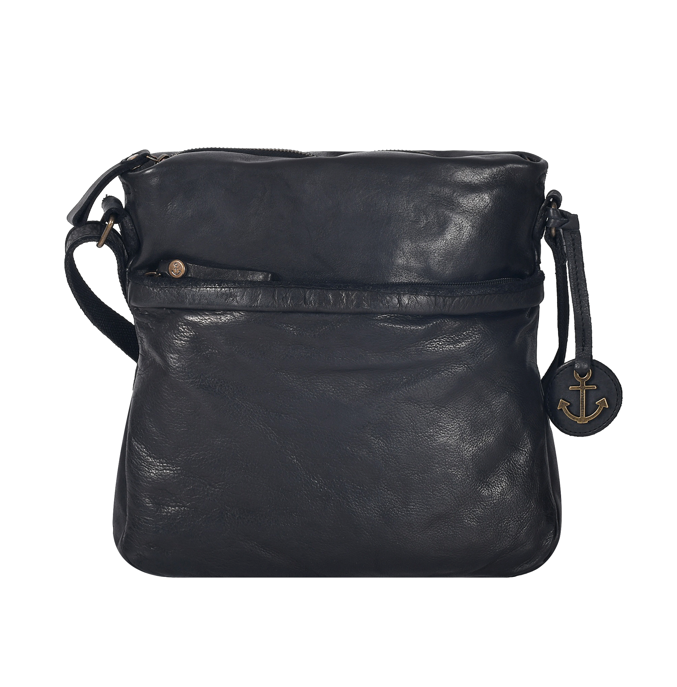 Handtasche River, Gr. B/H/T: 30 cm x 26 cm x 6 cm, ash