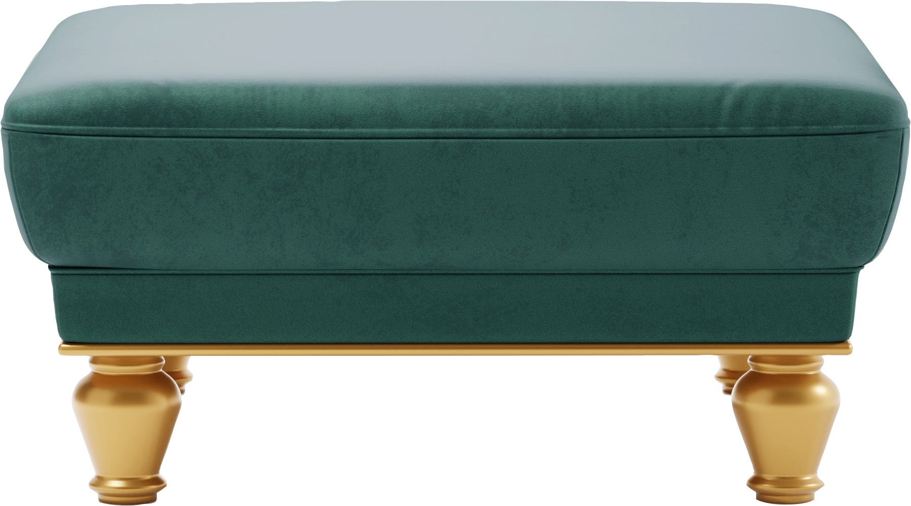 sit&more Polsterhocker »Orient 5«, goldfarbene Füße