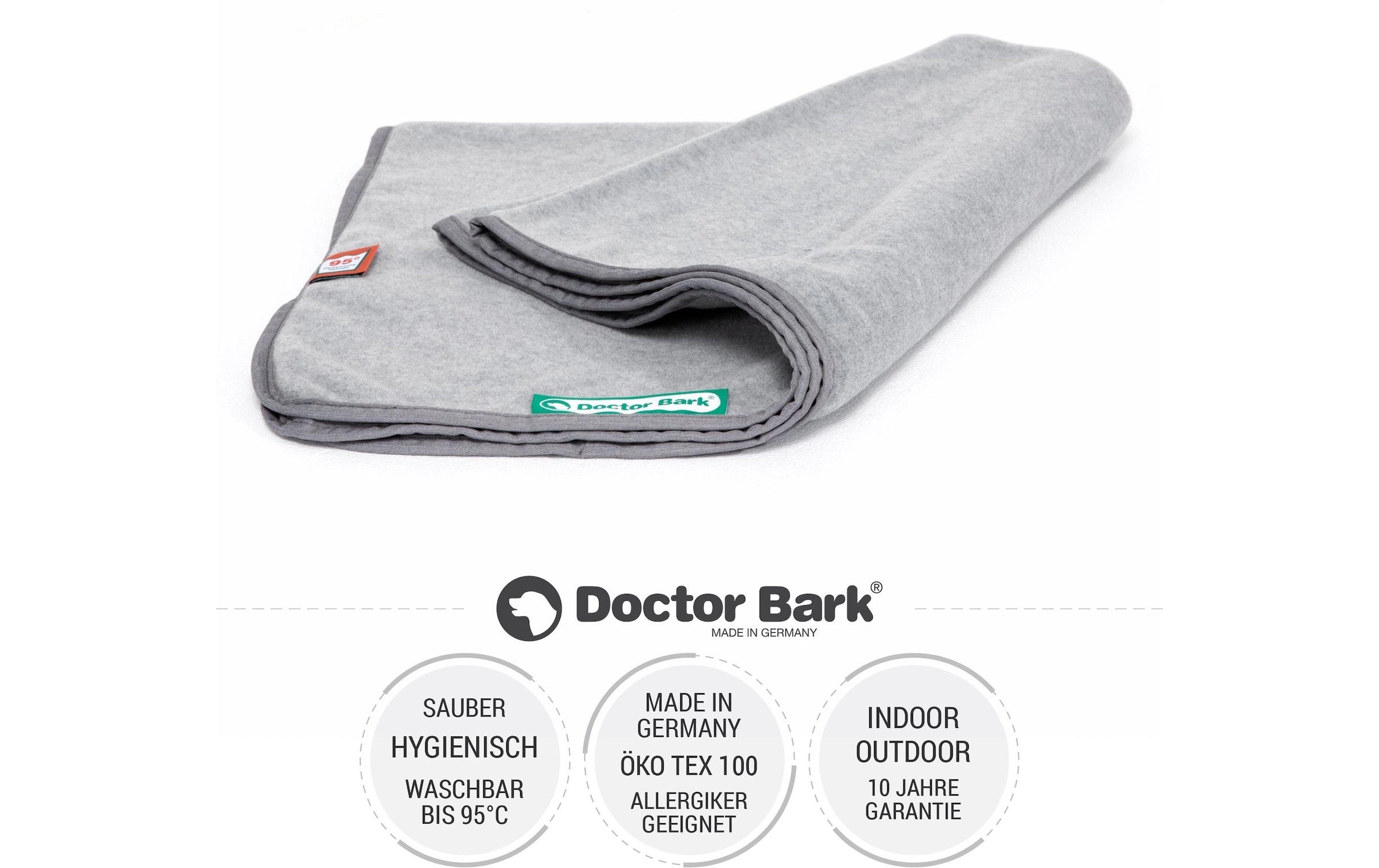 Doctor Bark Tierdecke »Fleece M 100 x 70 cm«