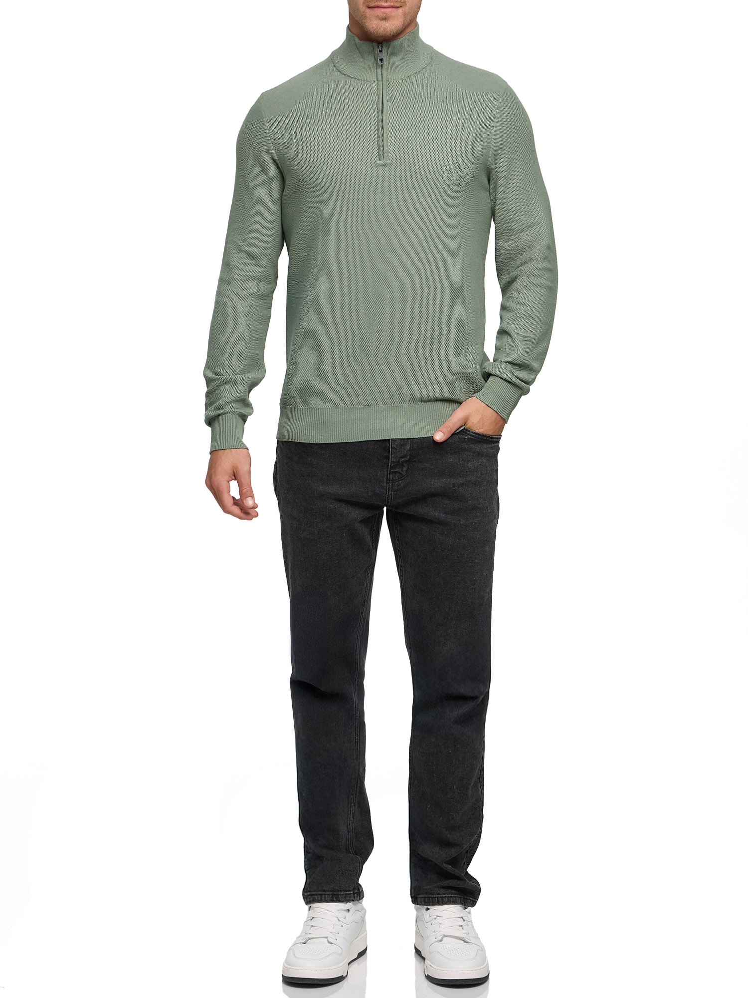 Indicode Troyer »INBarcerle Half Zip«