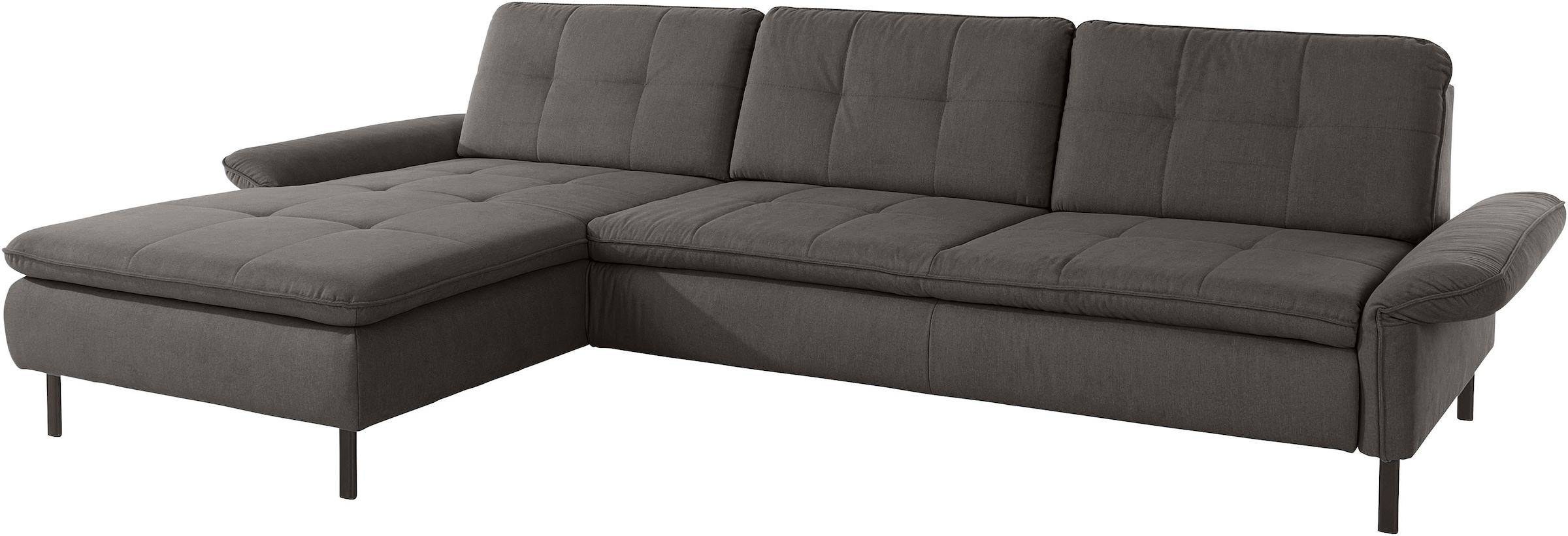 INOSIGN Ecksofa »Birkholm L-Form«, Armlehnverstellung, auch in Easy Clean Bezug - mit Wasser zu reinigen