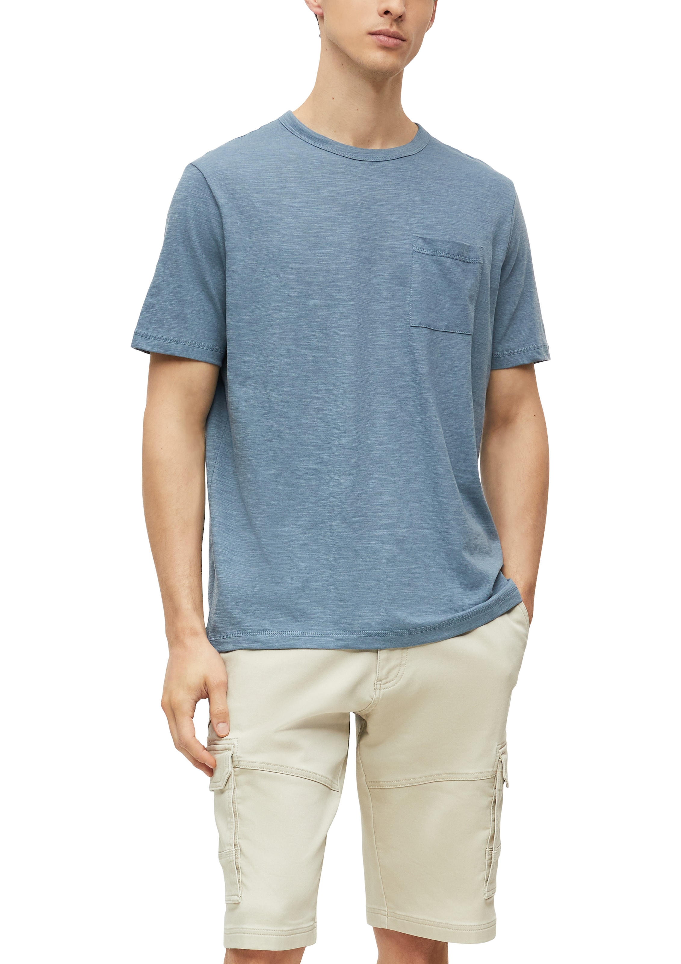 s.Oliver Kurzarmshirt Sommershirt - meliert