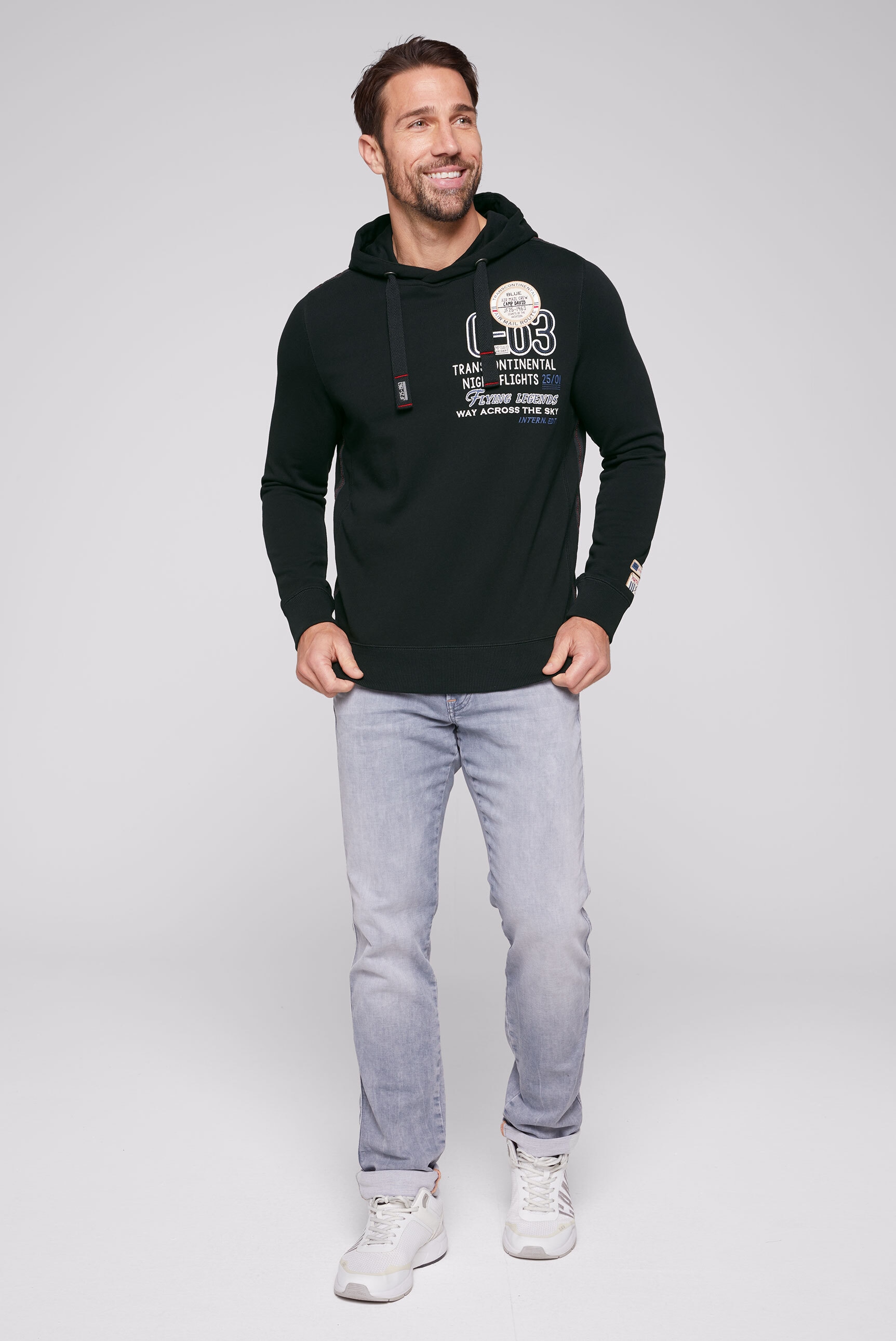 CAMP DAVID Kapuzensweatshirt, aus Baumwolle kaufen