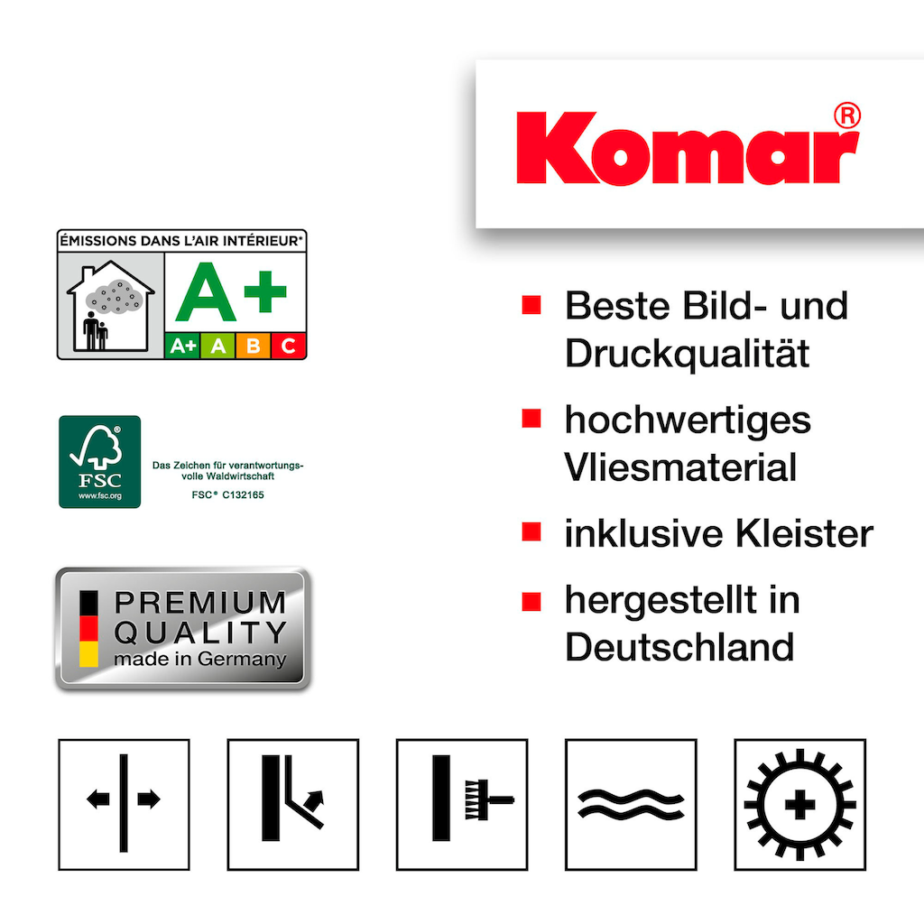 Komar Poster »Succulent Single«, Pflanzen-Blätter, (1 St.)