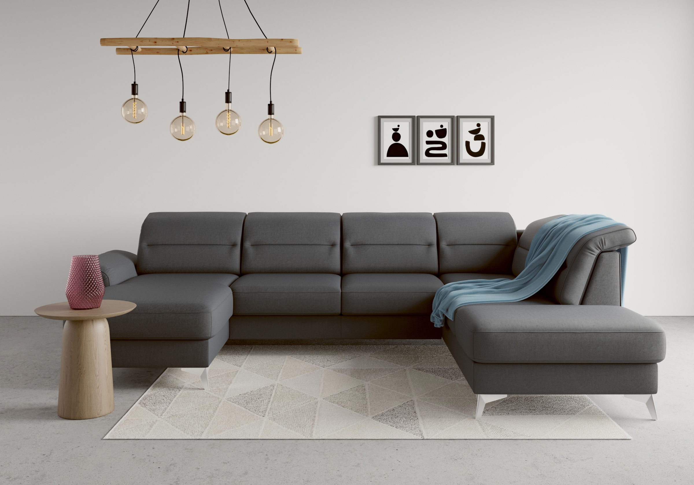 sit&more Wohnlandschaft »Sinatra U-Form« optional mit Kopfteilverstellung u günstig online kaufen