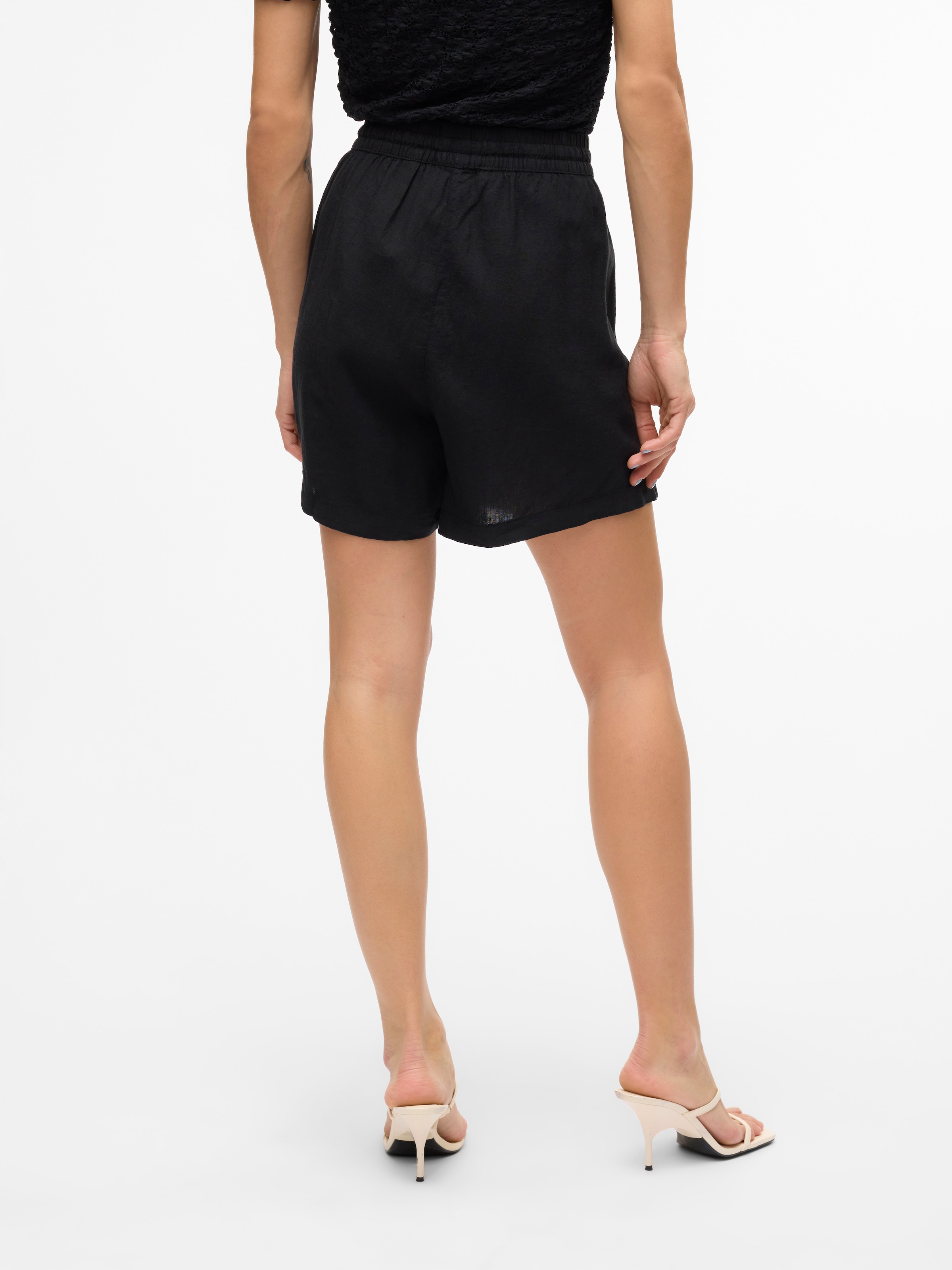 Vero Moda Shorts »VMLINN LINEN SHORTS WVN NOOS«  mit Leinen