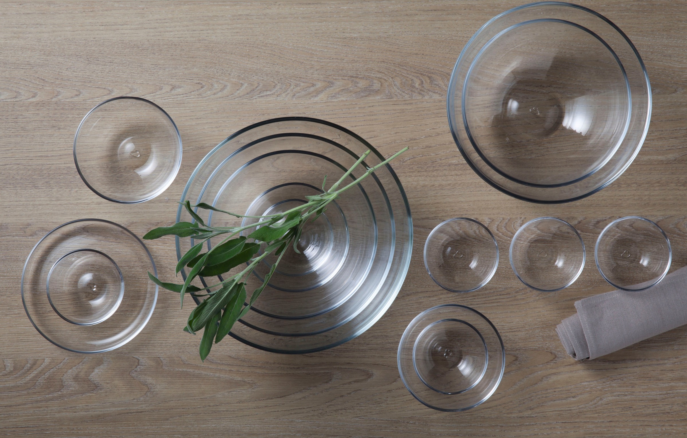 LEONARDO Schale »CUCINA«, 6 tlg., aus Glas, Kalk-Natron-Glas