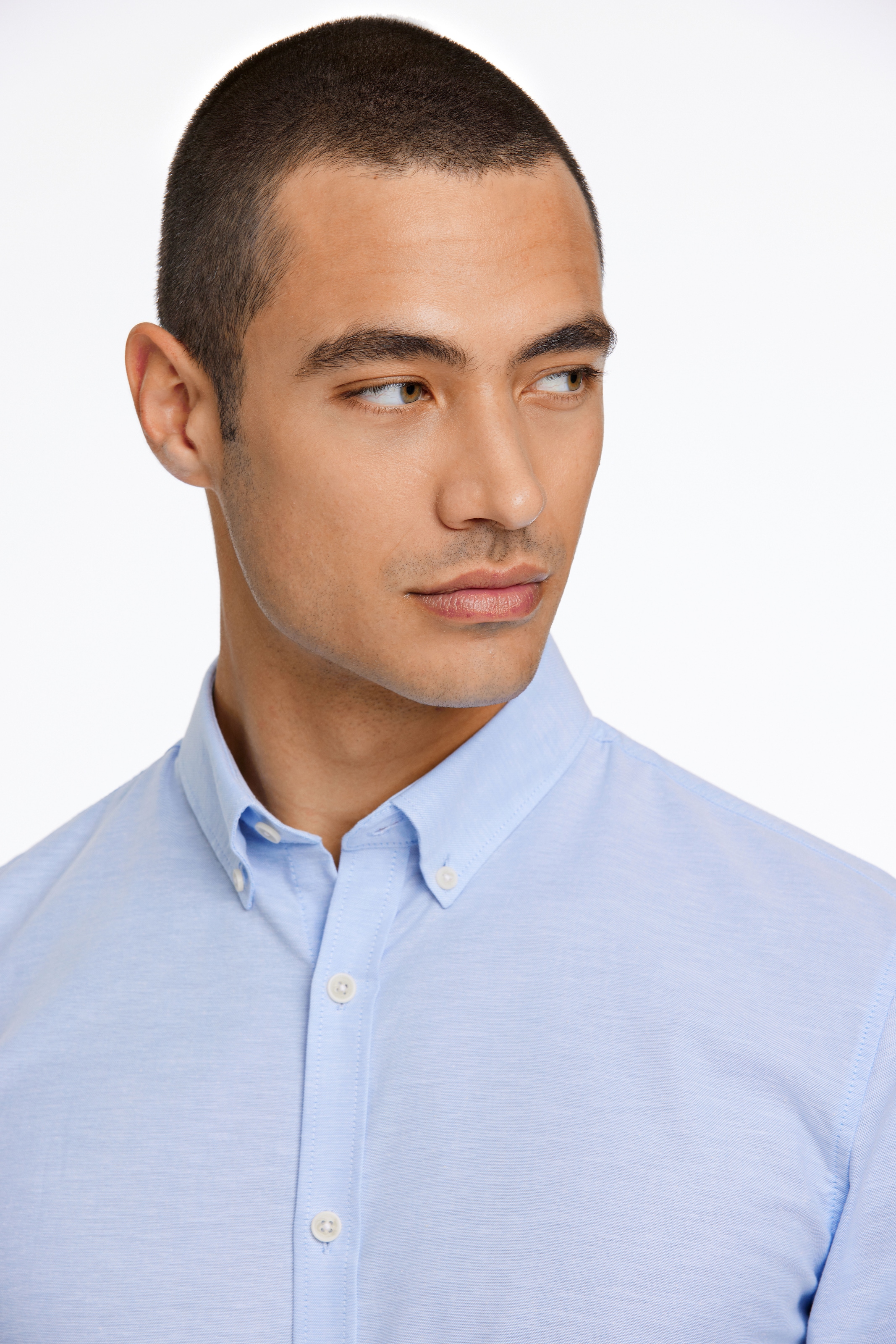 LINDBERGH Langarmhemd mit Button-Down-Kragen