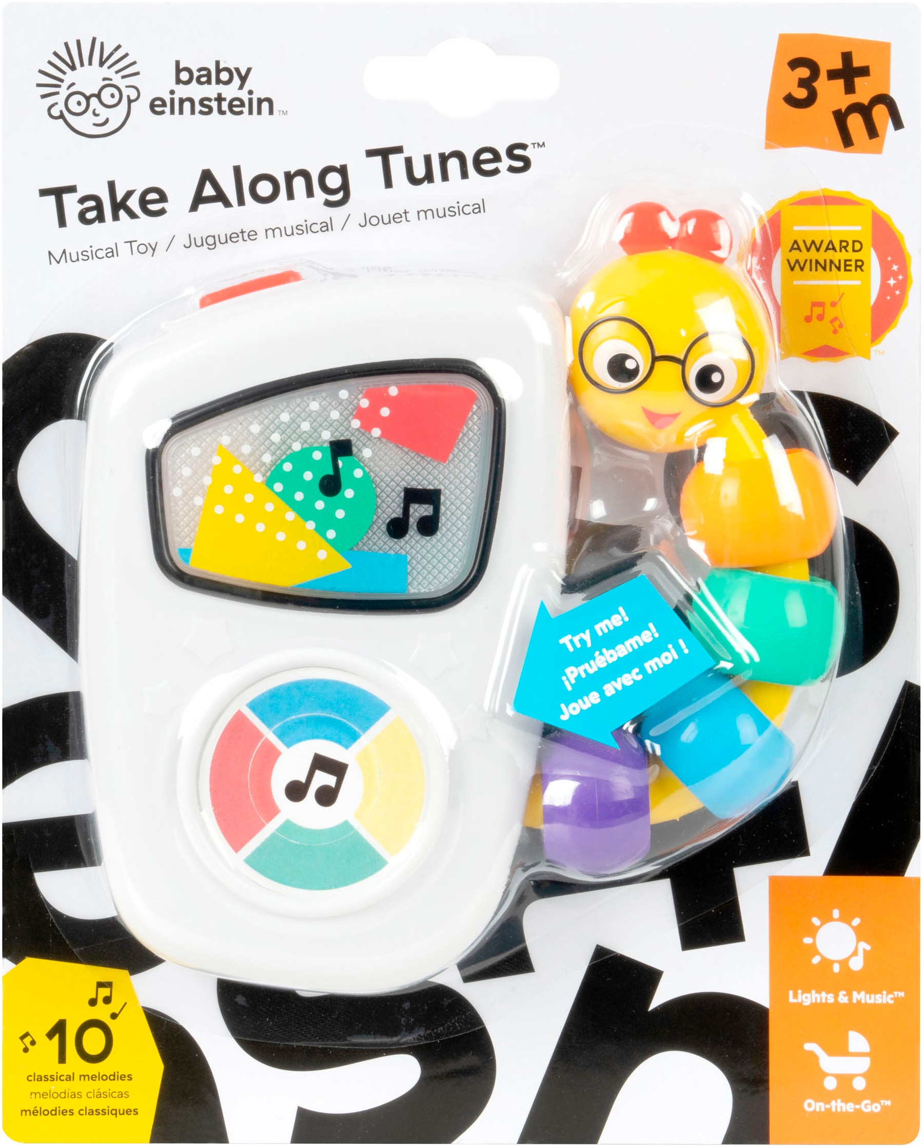 Baby Einstein Lernspielzeug »Take Along Tunes Musical Toy«, mit Licht und Sound