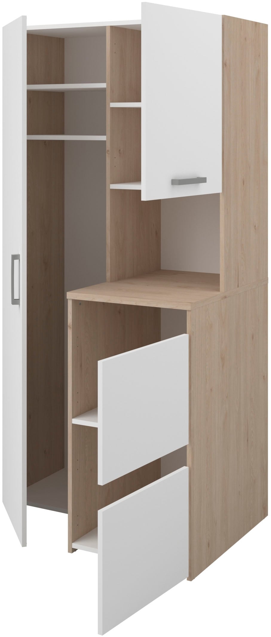 Parisot Mehrzweckschrank-Set »Laundry 2« Set, 3-teilig, 5 Stk. tlg.