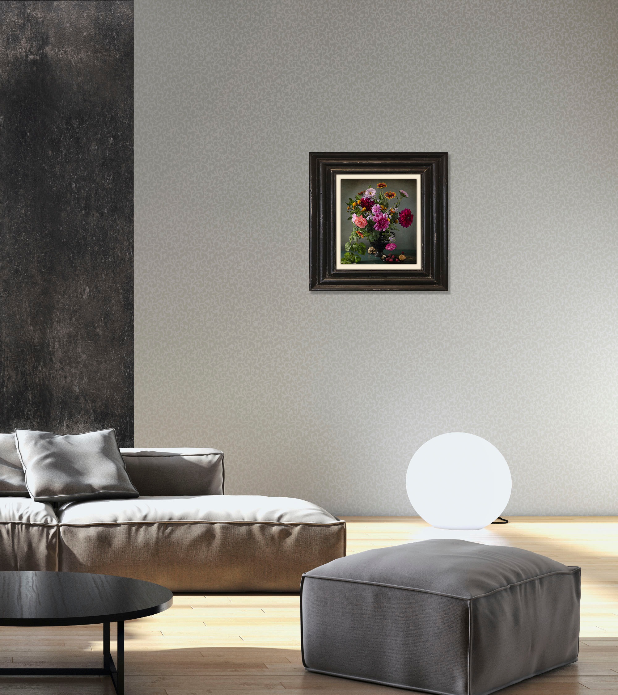 queence Leinwandbild »Blumen«, Kunst-Blumen-Blumenbilder-Vasen & Töpfe-Stil günstig online kaufen