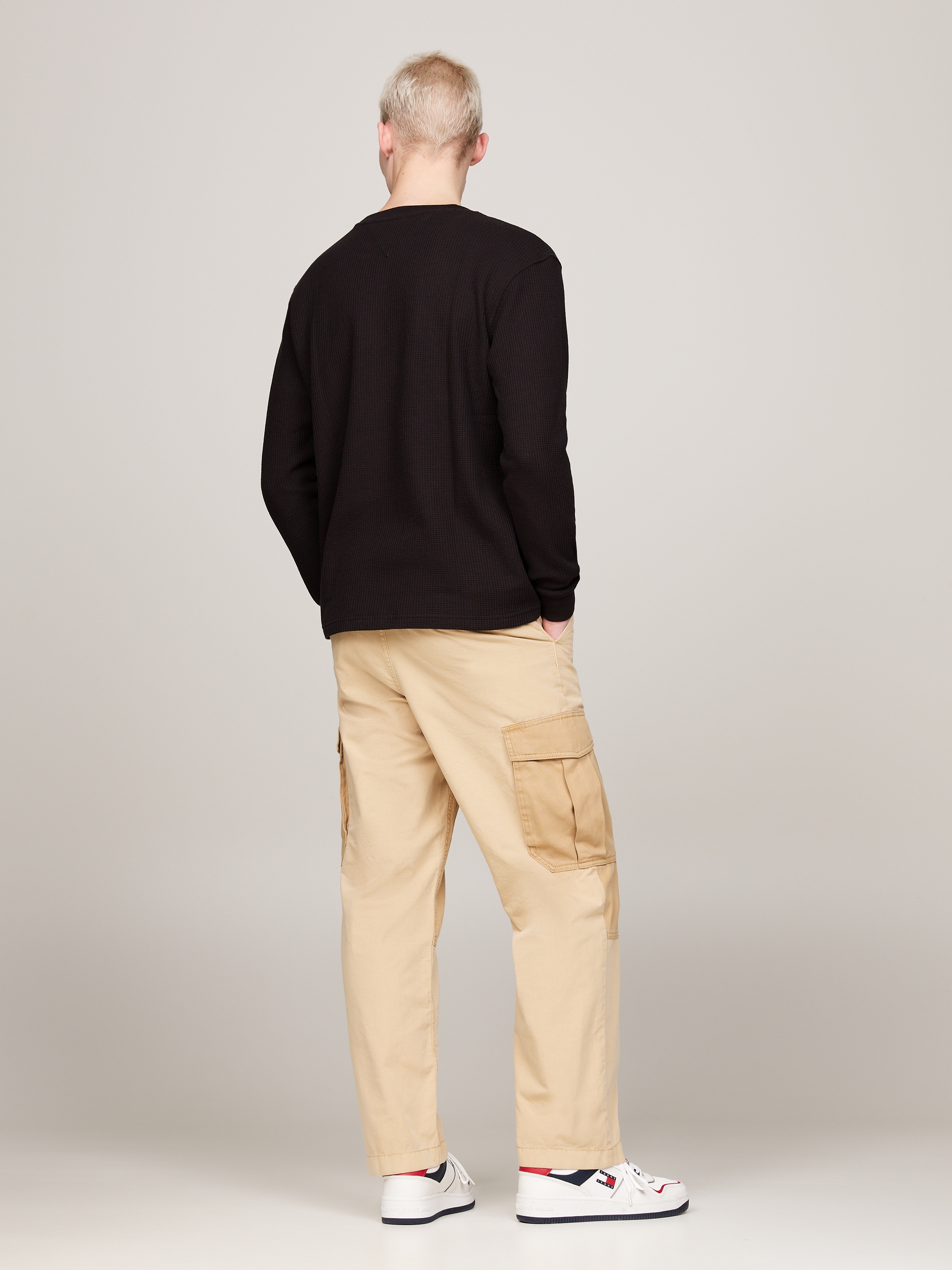 Tommy Jeans Longsleeve »TJM REG WAFFLE L/S TEE«