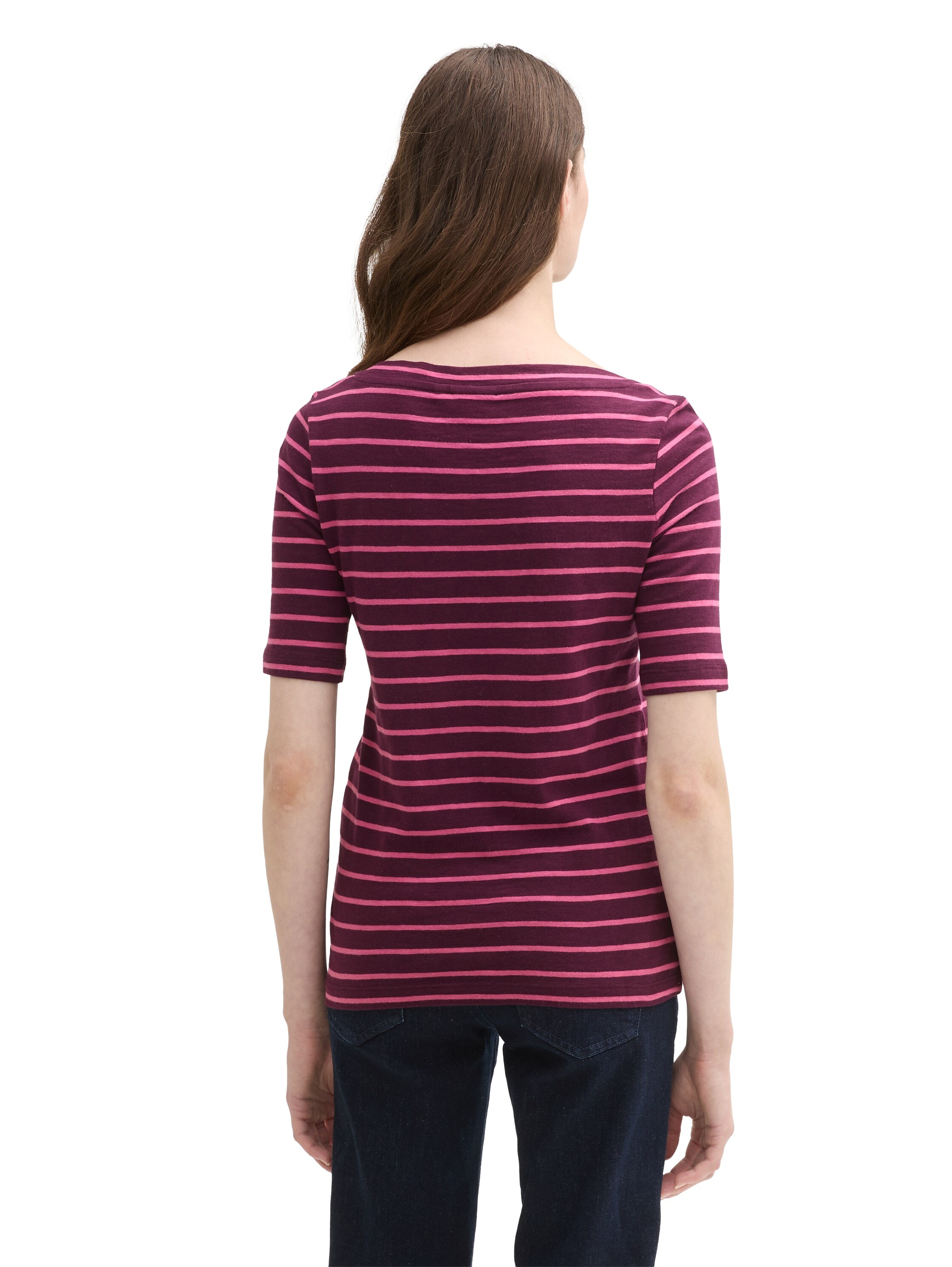 TOM TAILOR T-Shirt lässige Streifenoptik