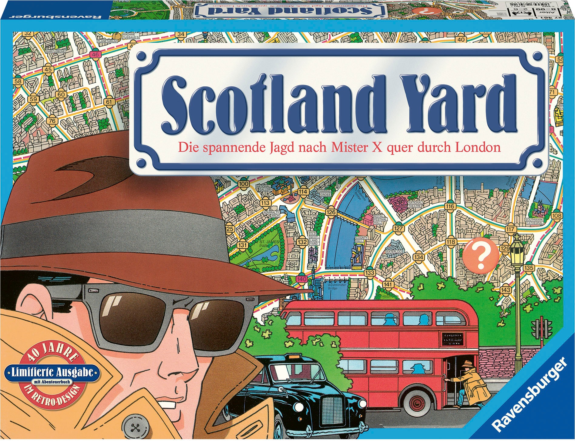 Ravensburger Spiel »Scotland Yard 40 Jahre Jubiläumsedition«, Made in Europe