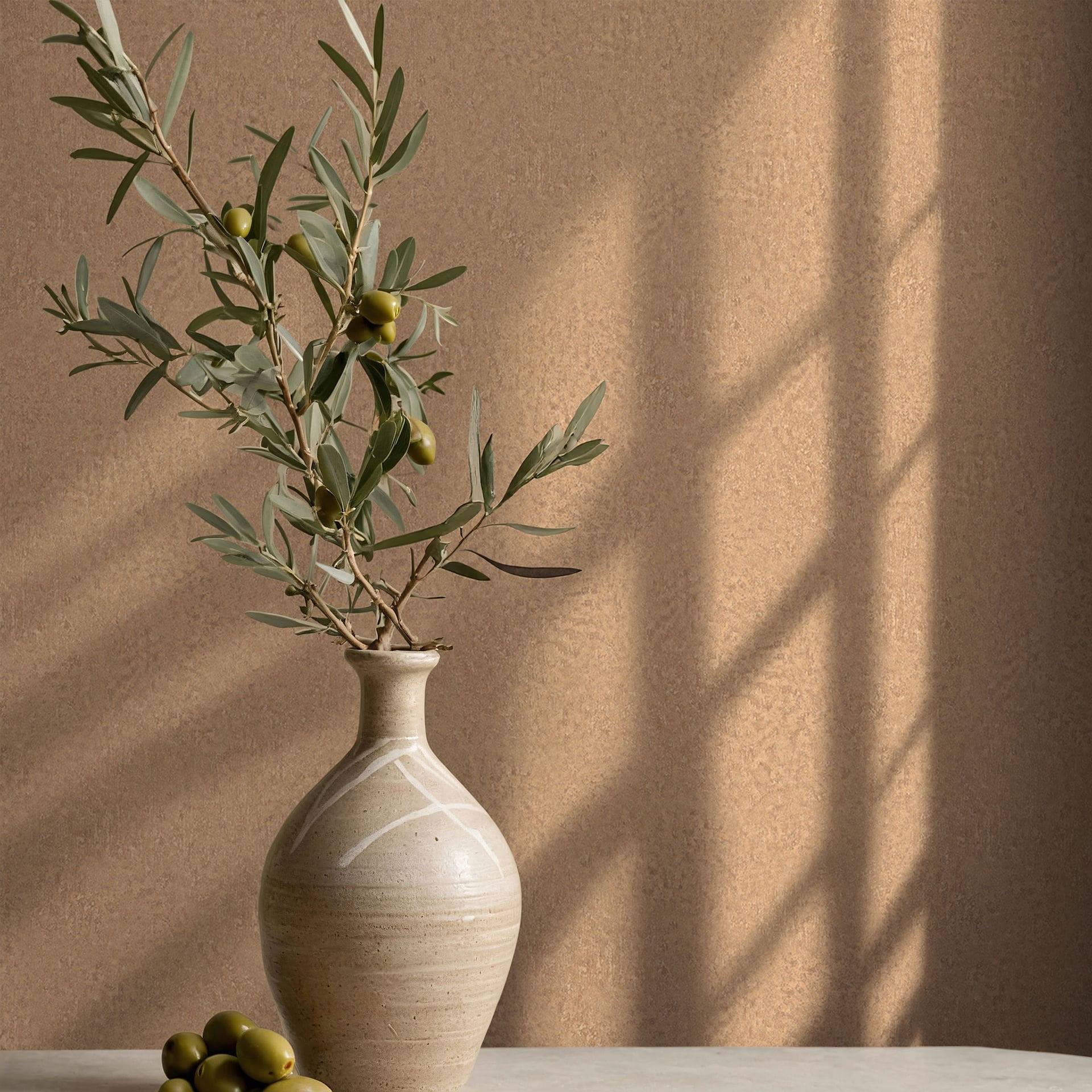 Marburg Vliestapete »Tapete Nature Soul« uni geprägt moderne Vliestapete fü günstig online kaufen