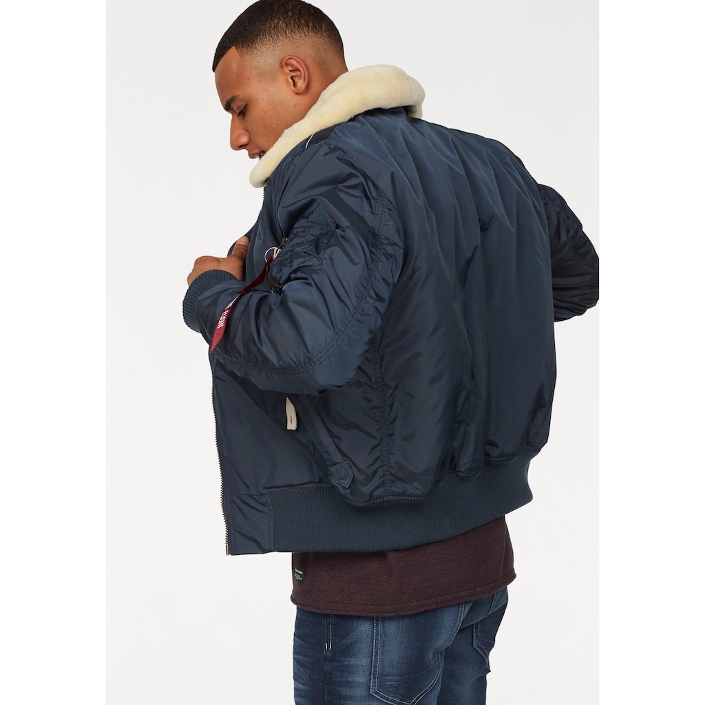 Alpha Industries Bomberjacke »INJECTOR III«, ohne Kapuze