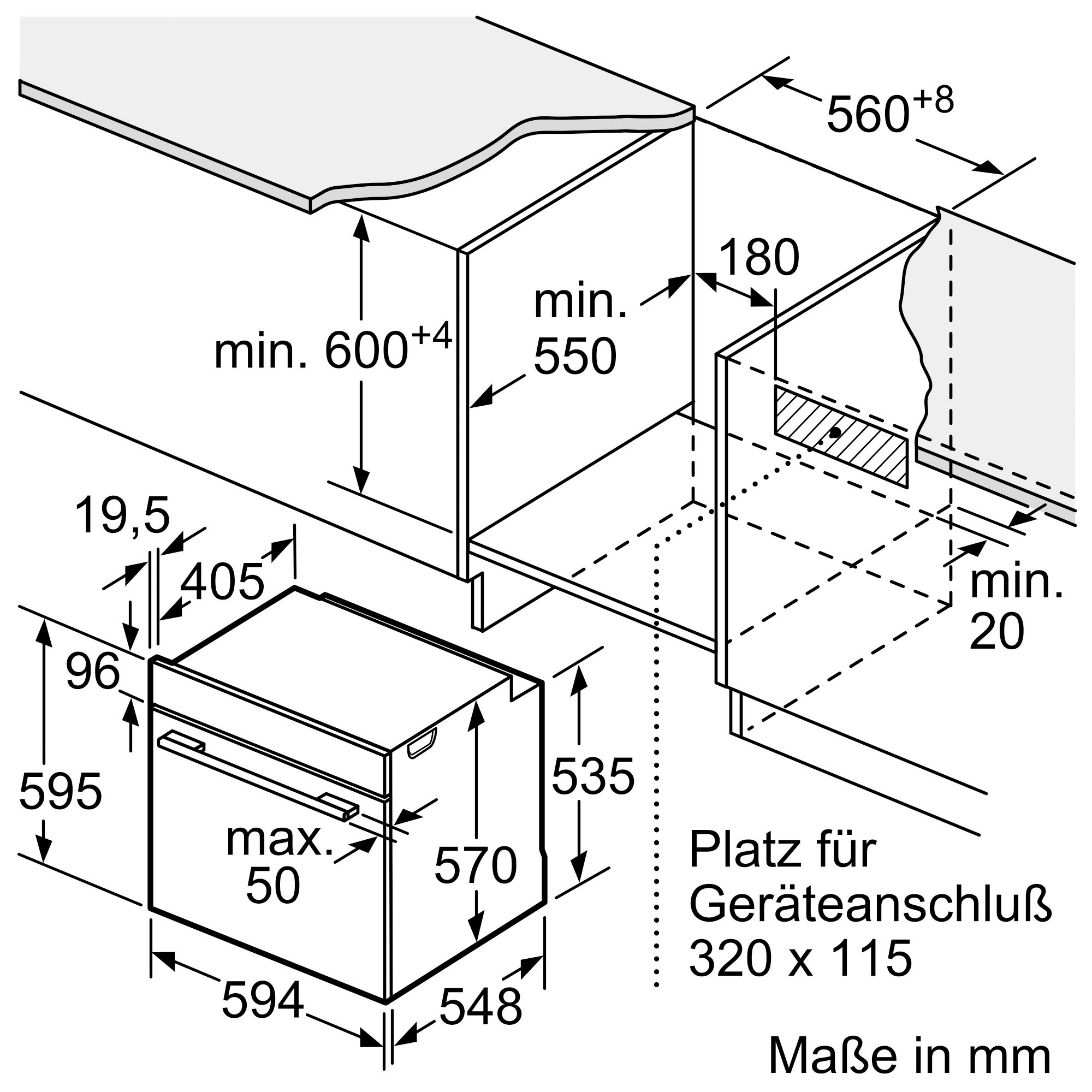 NEFF Backofen-Set »B2CCG6AK3«, mit Teleskopauszug nachrüstbar, Pyrolyse-Selbstreinigung, mit pyrolytischer Selbstreinigung