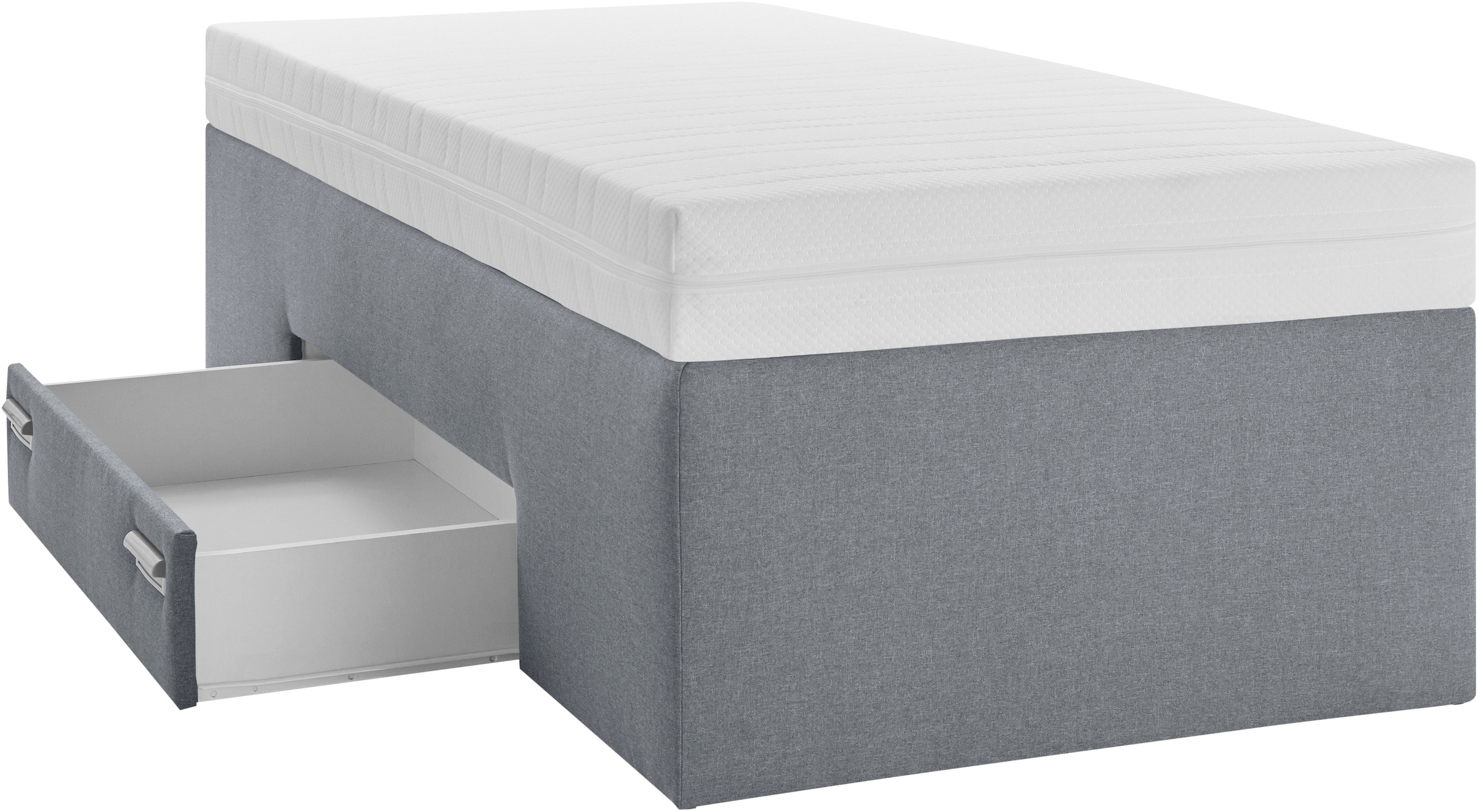 Westfalia Schlafkomfort Boxspringbett, mit integrierter Schublade, frei im Raum stellbar