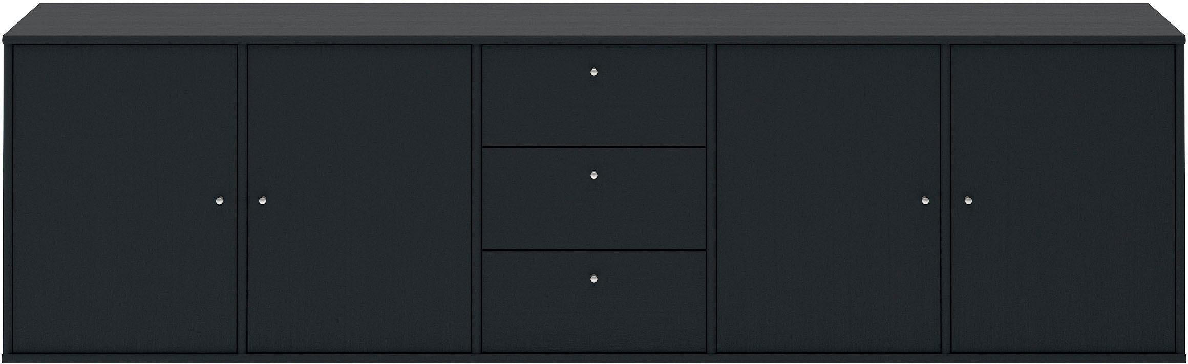 Hammel Furniture Sideboard »Mistral, Hochwertig Schrank, hängend/stehend montierbar«, mit Türen und Schubladen, B: 220 cm, anpassungsbar Designmöbel