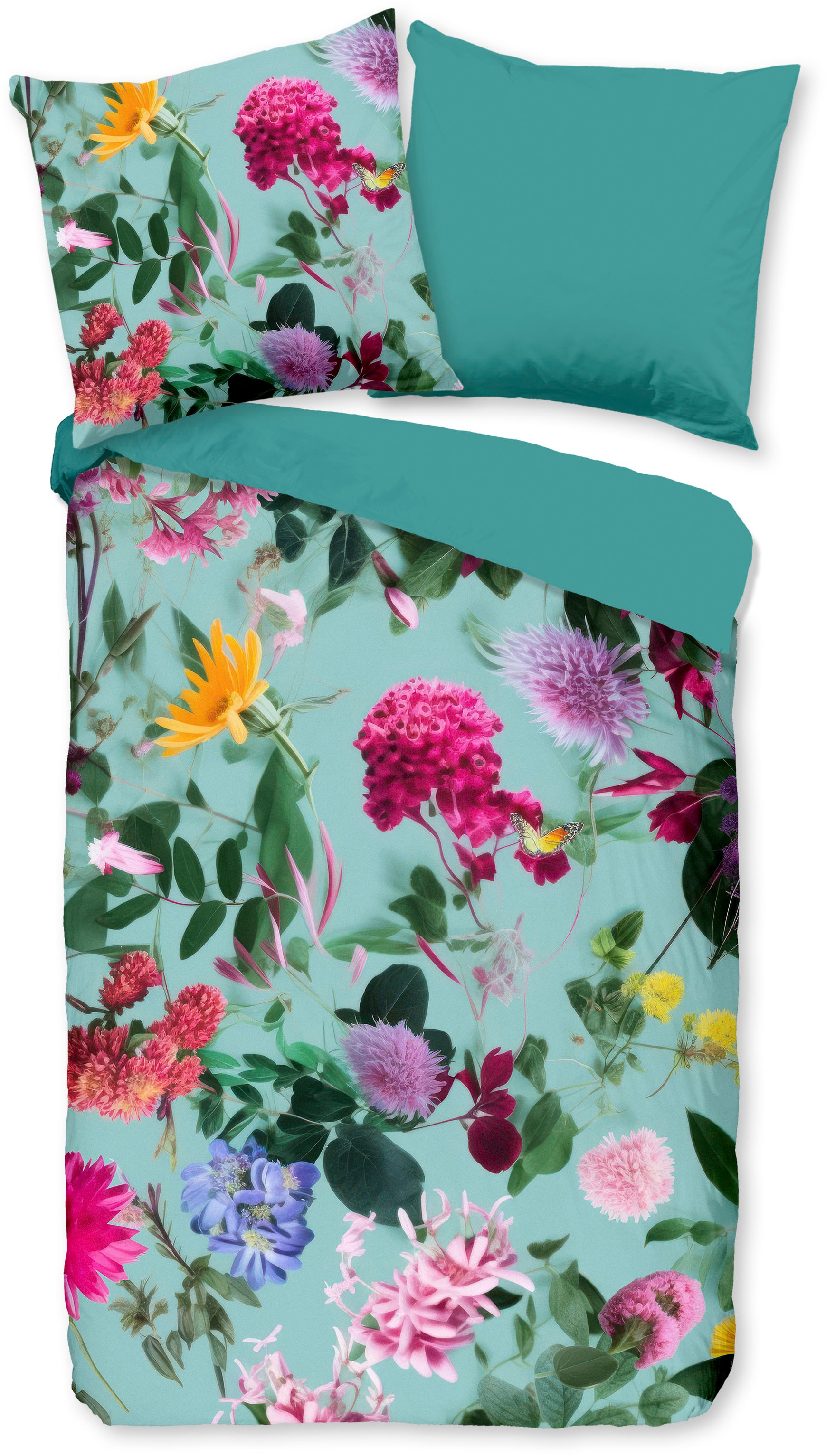 good morning Wendebettwäsche »Imma«, 100% Baumwolle, Renforcé, Reißverschlu günstig online kaufen