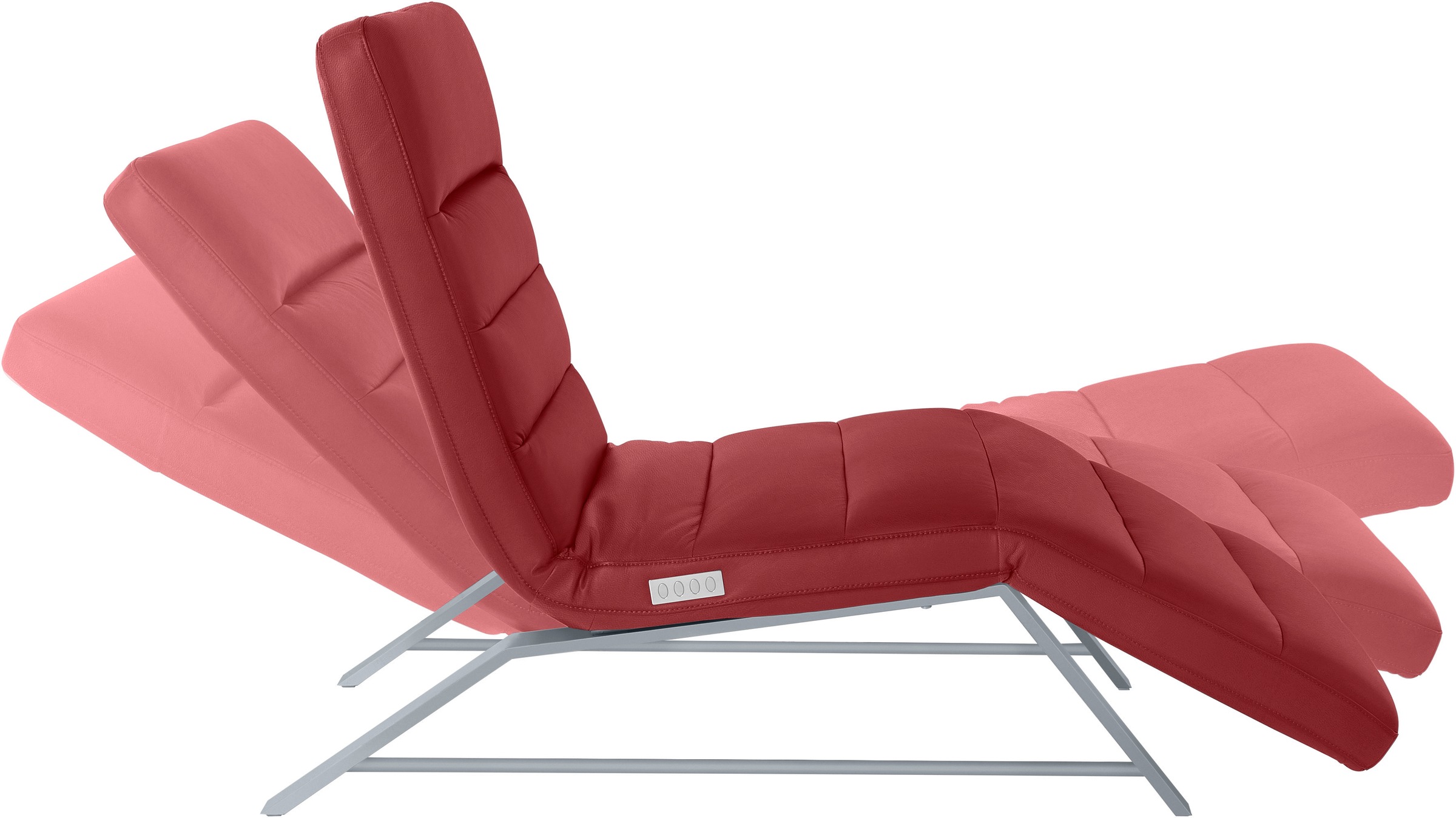 W.SCHILLIG Relaxliege »daily dreams«, Funktionsliege wahlweise mit Motor, Gestell matt, Breite 65 cm
