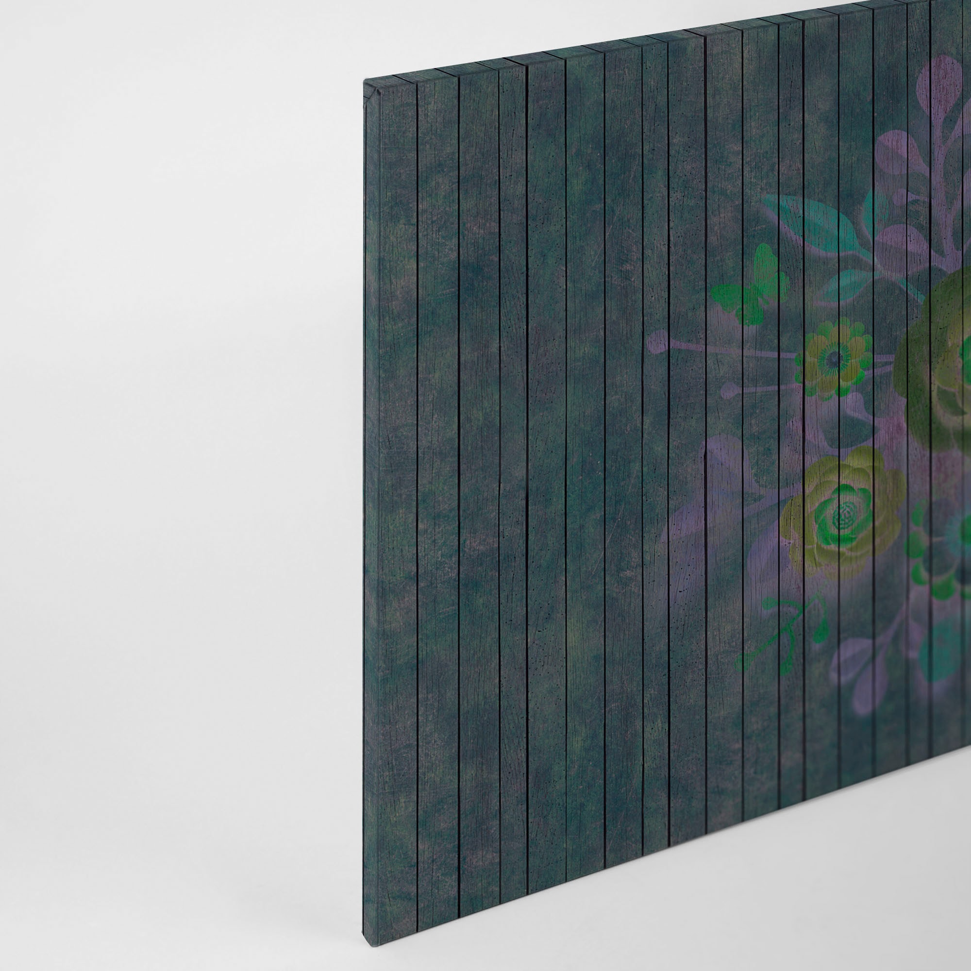 A.S. Création Leinwandbild »spray bouquet«, Kunst-Blumen-Kinder, (1 St.), Keilrahmen Holz Blumen Floral Grafitti Leinwand-Bild Wohnzimmer modern