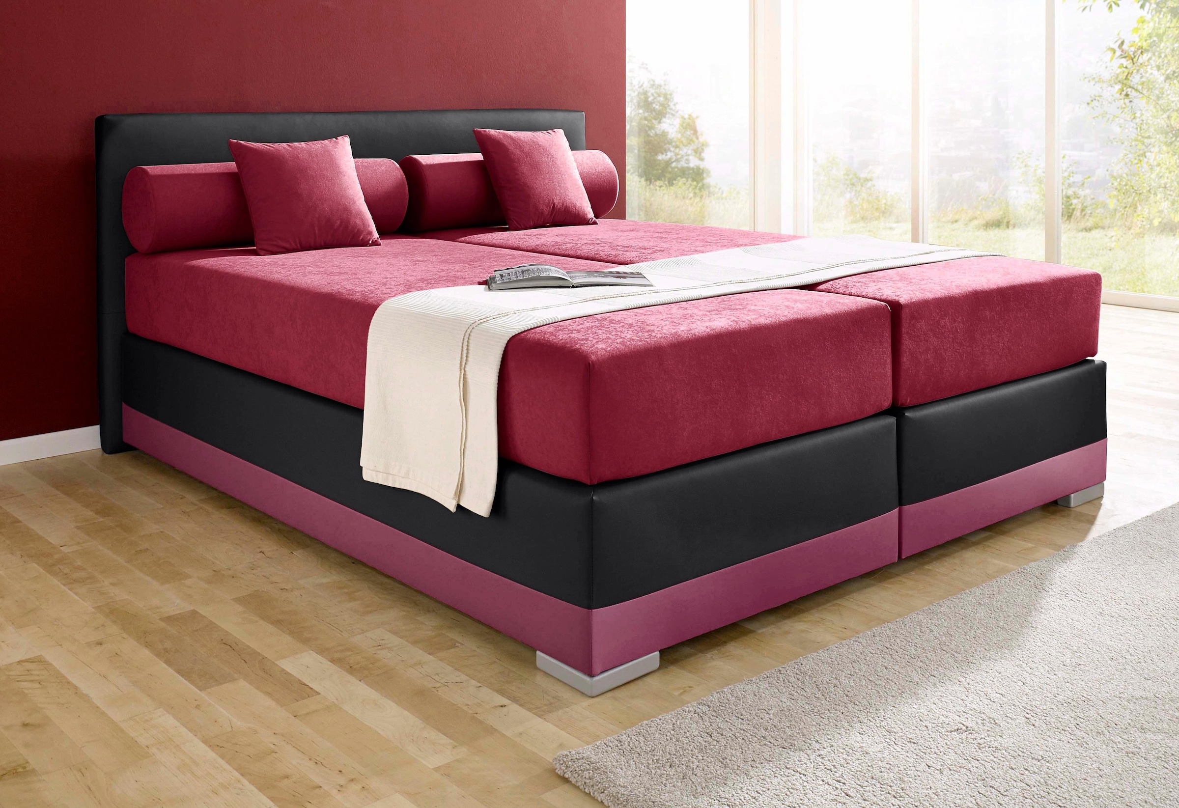 Maintal Boxspringbett »Lago«, in 3 verschiedenen Matratzenarten, H2 oder H3 günstig online kaufen