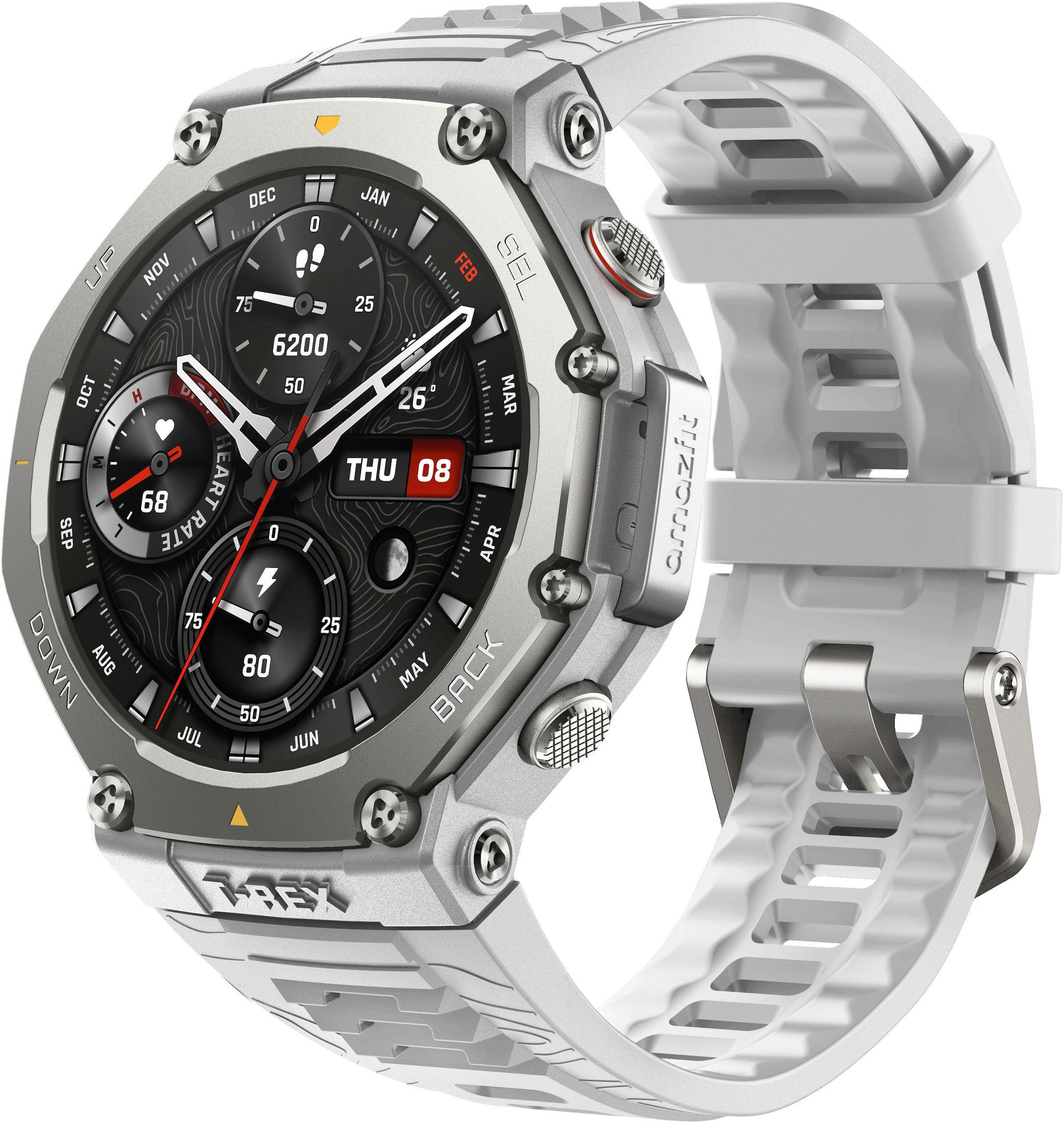 Amazfit Smartwatch »T-Rex 3«, (/ 1,5 Zoll), Zepp OS,)