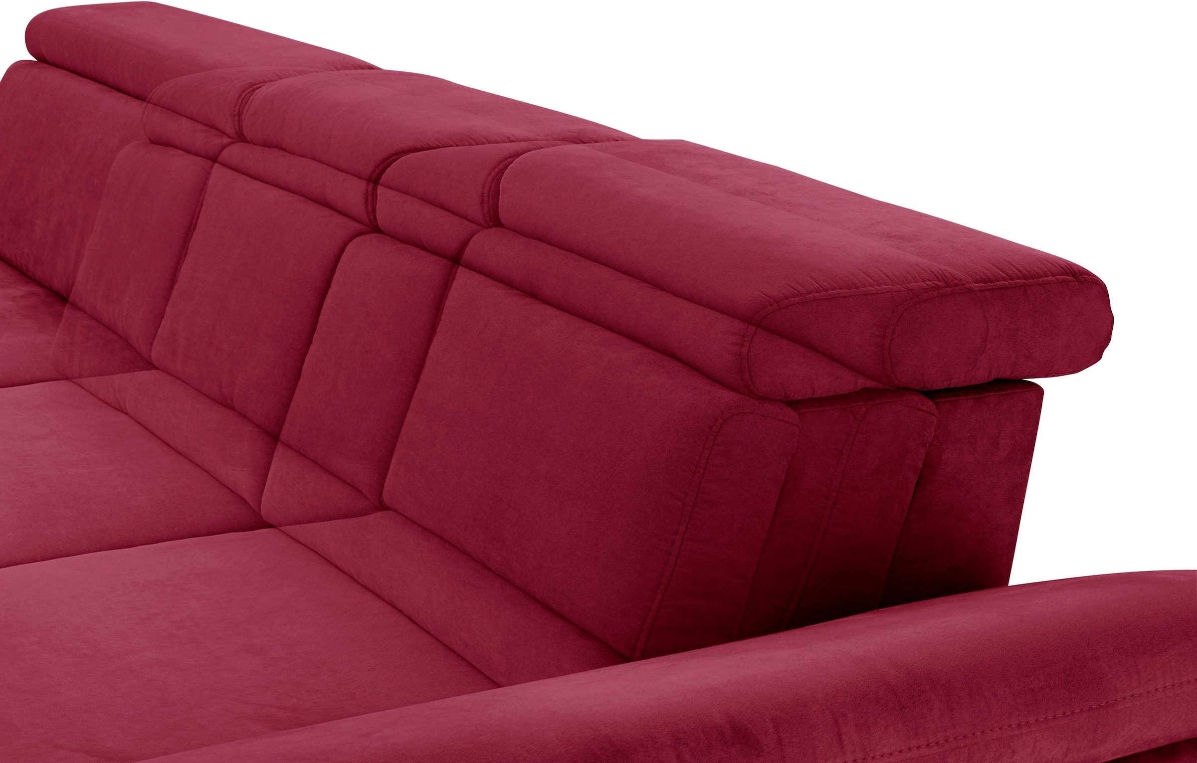 sit&more Ecksofa »Scorpio L-Form«, inklusive Sitztiefenverstellung, wahlweise mit Kopfverstellung