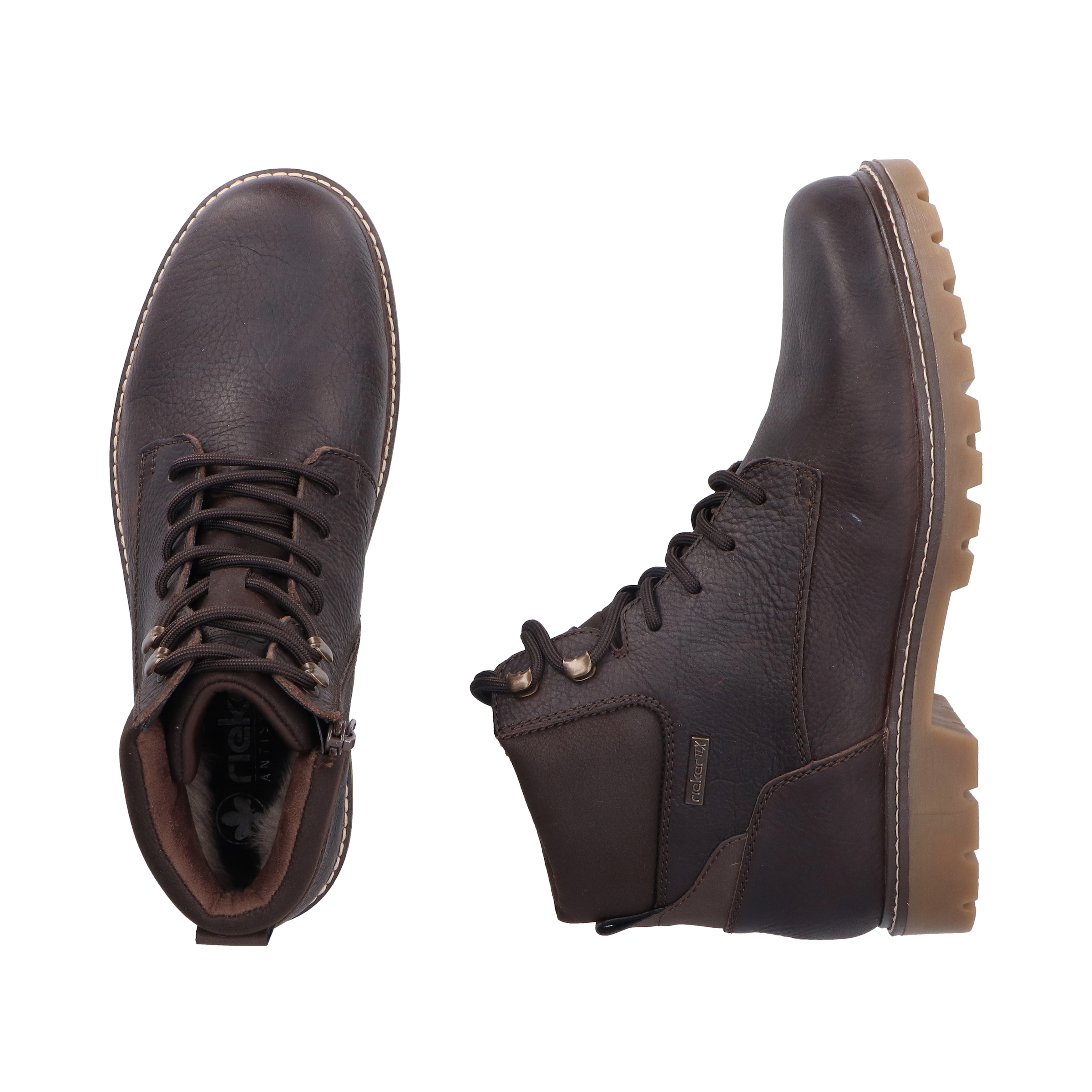 Rieker Winterstiefelette  Winterboots, Schnürboots mit wasserabweisender riekerTEX-Membran