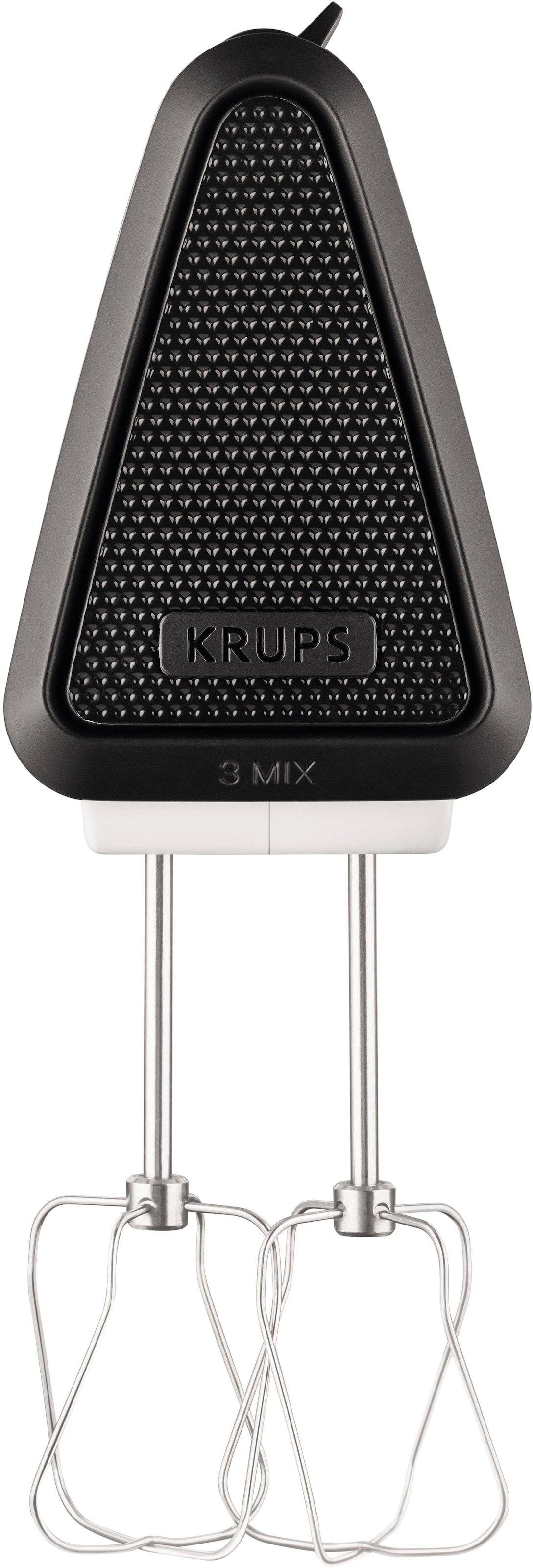 Krups Handmixer »3 Mix«, 500 W, 5 Geschwindigkeiten, inkl. Rührbesen und Knethaken, GN5021