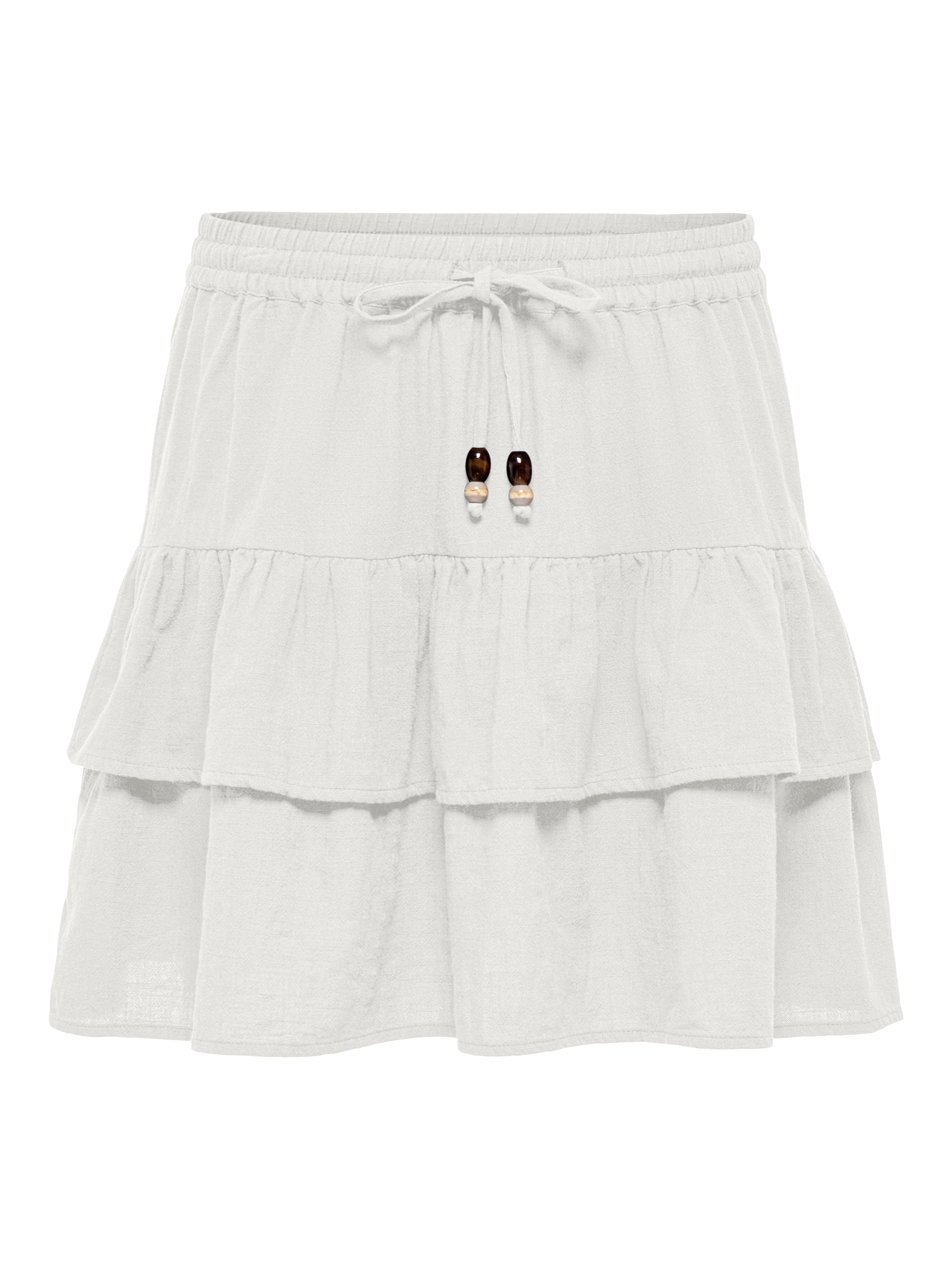 ONLY Minirock »ONLSWAR STRING SHORT SKIRT WVN« Baumwolle