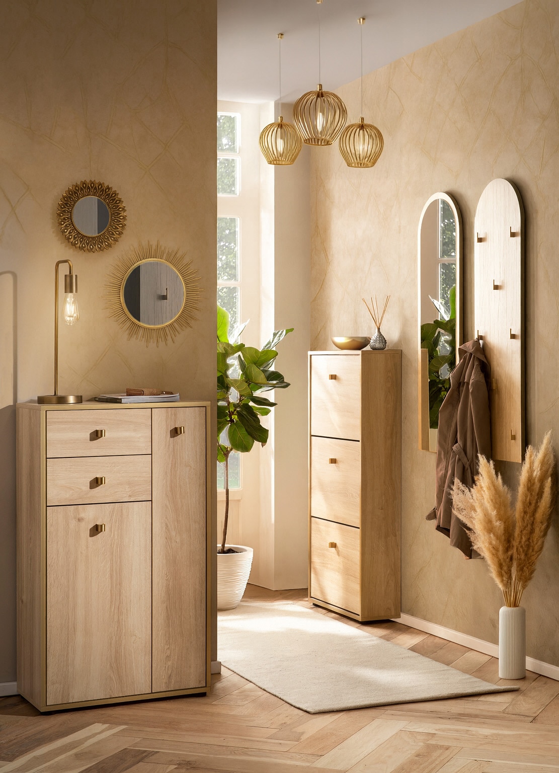 Schildmeyer Wandspiegel »Flora, Breite« Made in Germany